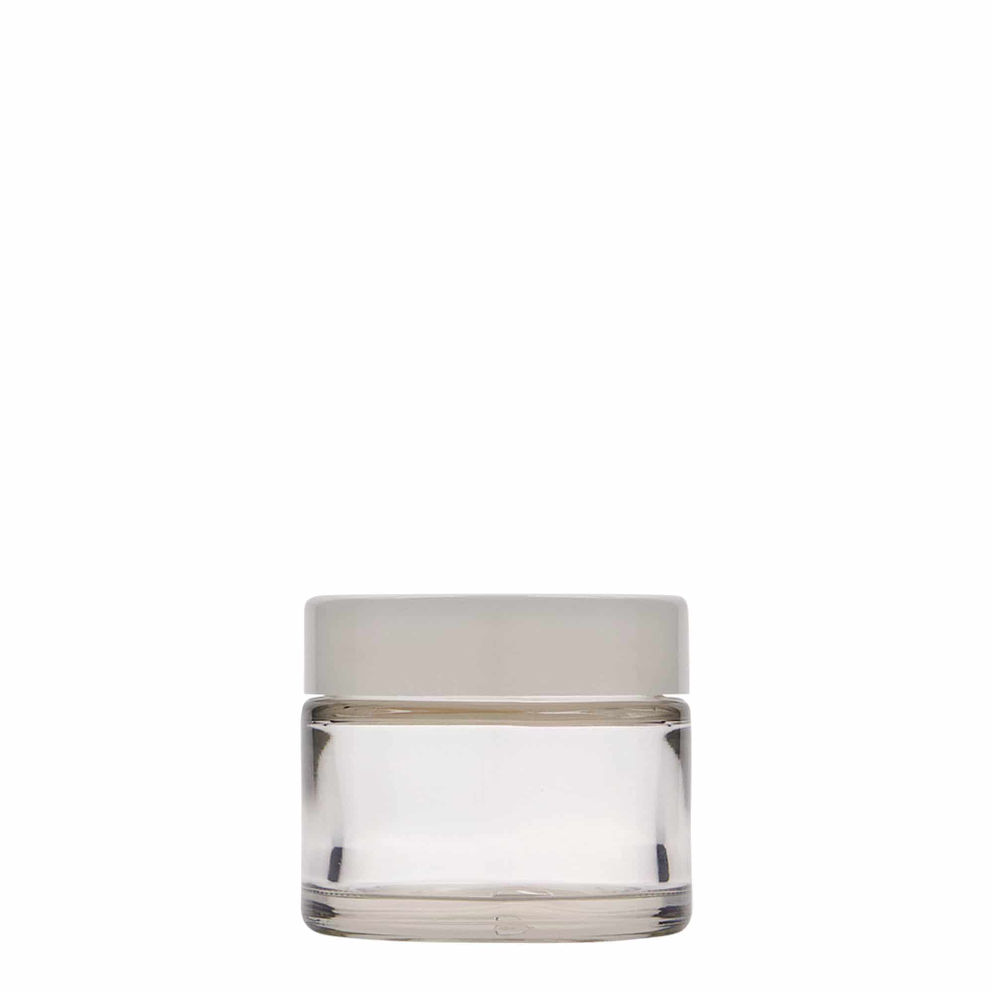 Pot 50 ml « Beauty », verre, bouchage: Bougage à vis