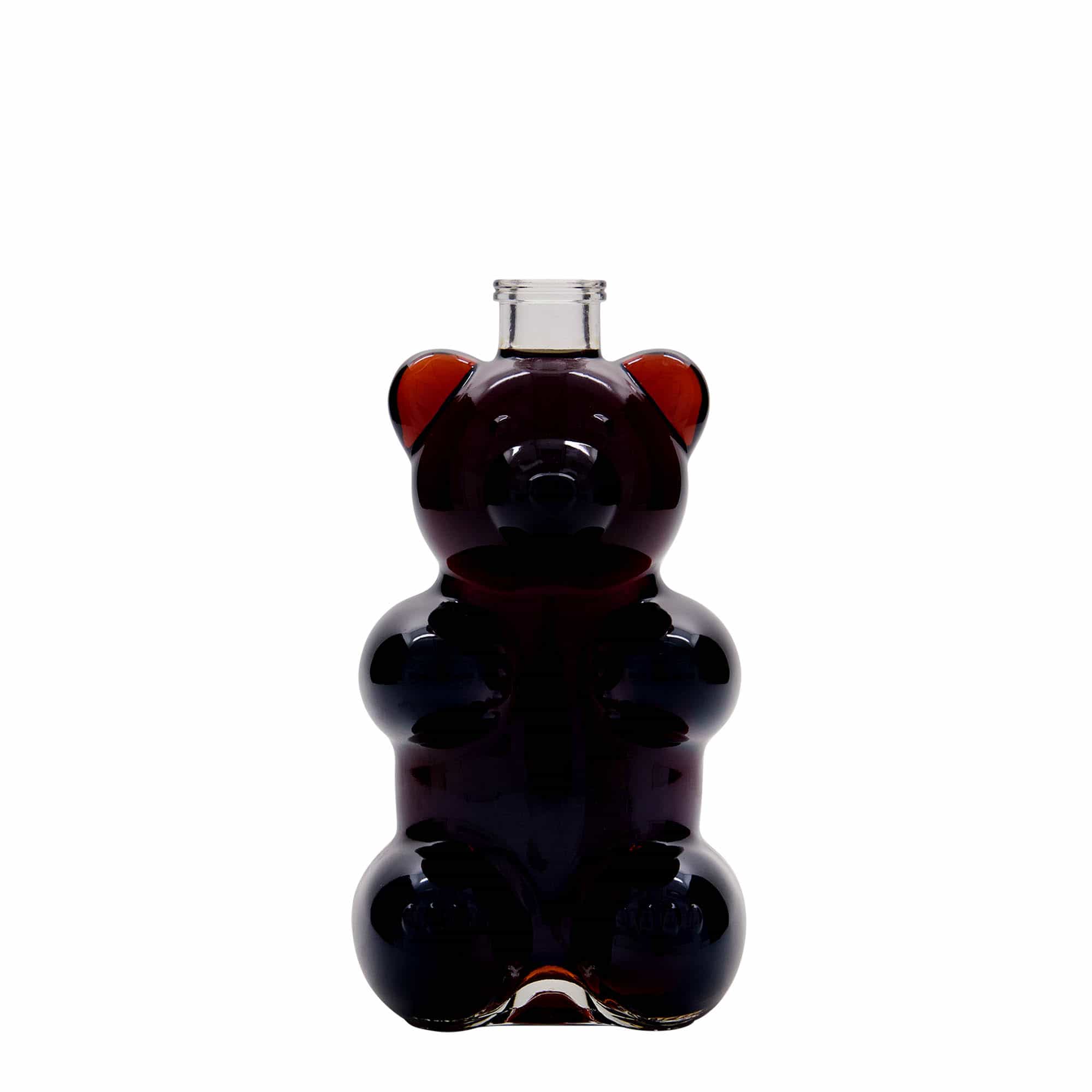 Bouteille en verre 350 ml 'Ours', bouchage: bouchon