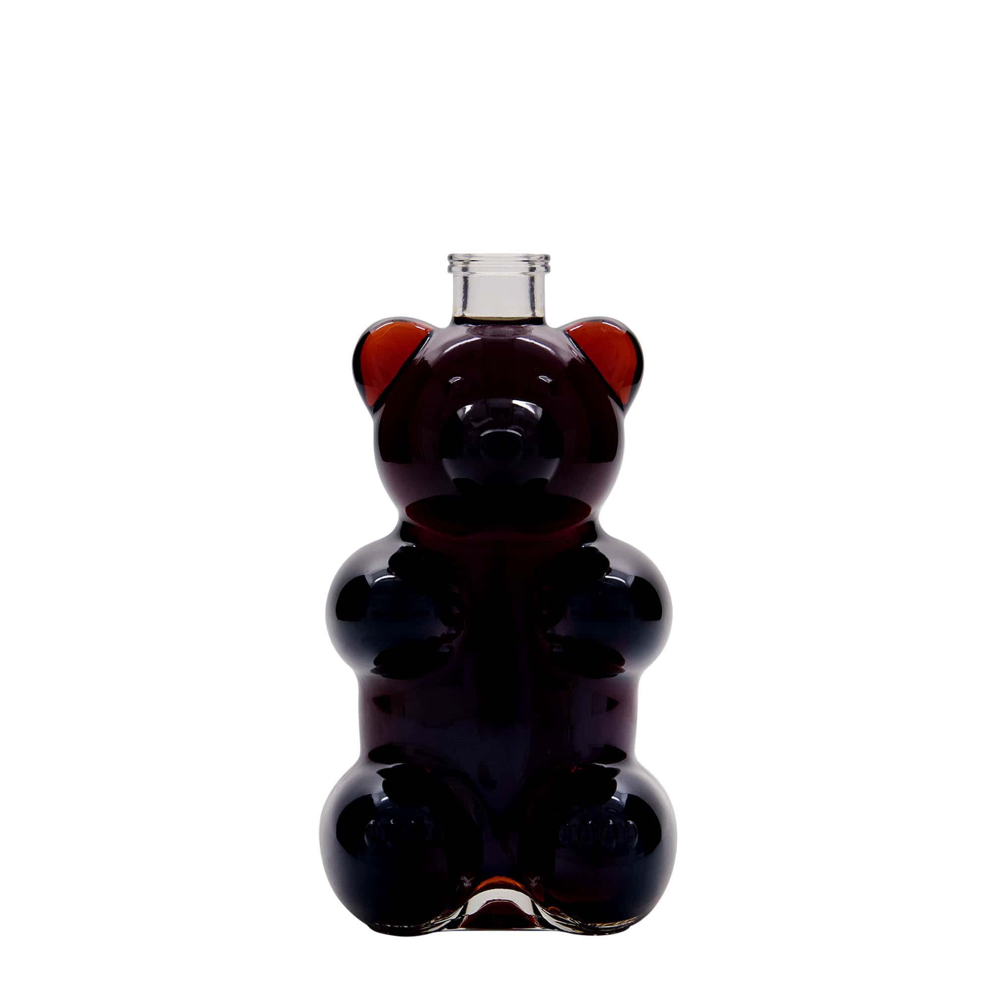Bouteille en verre 350 ml 'Ours', bouchage: bouchon