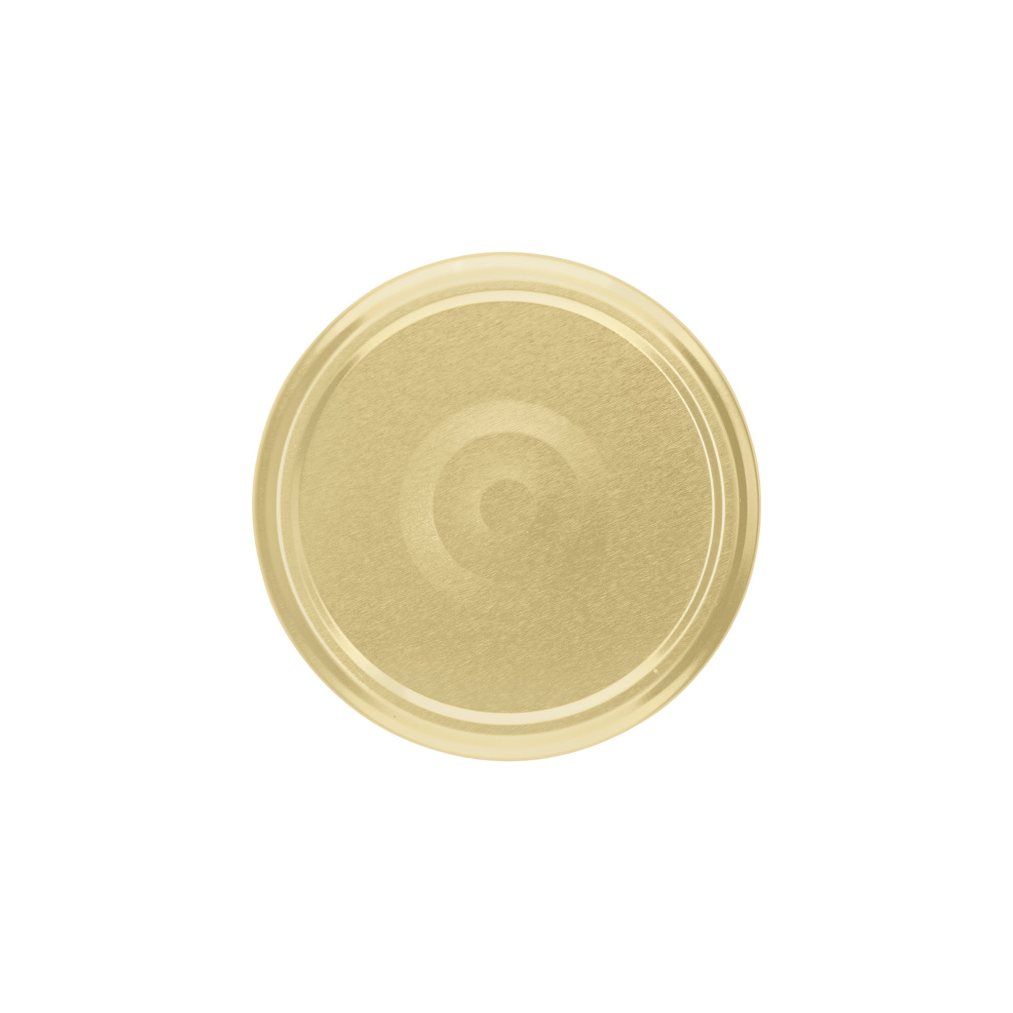 Couvercle Twist-Off, fer blanc, stérilisable, doré, pour bouchage: TO 82