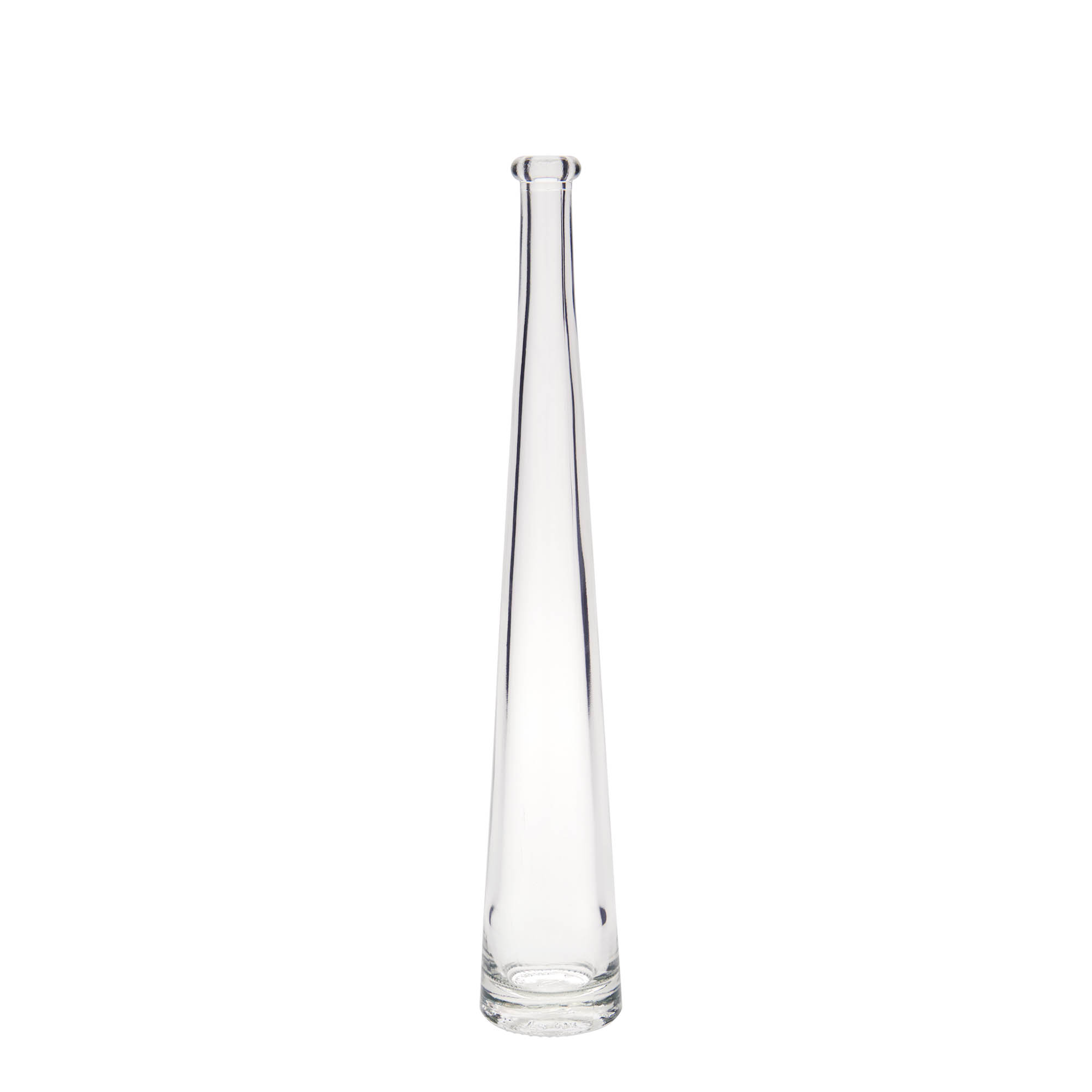 Glazen fles 'Dama Rondo', 100 ml, monding: kurk