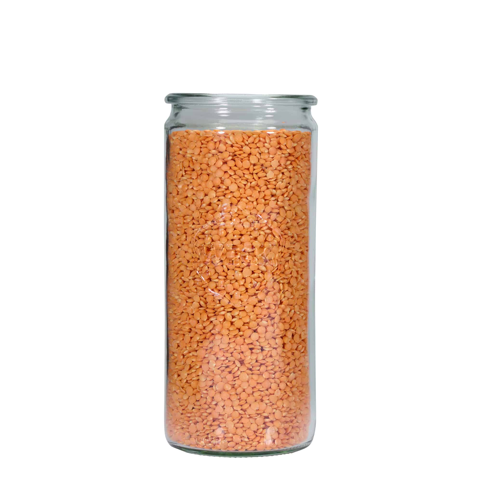 Cilindrische WECK-pot, 1040 ml, monding: ronde rand