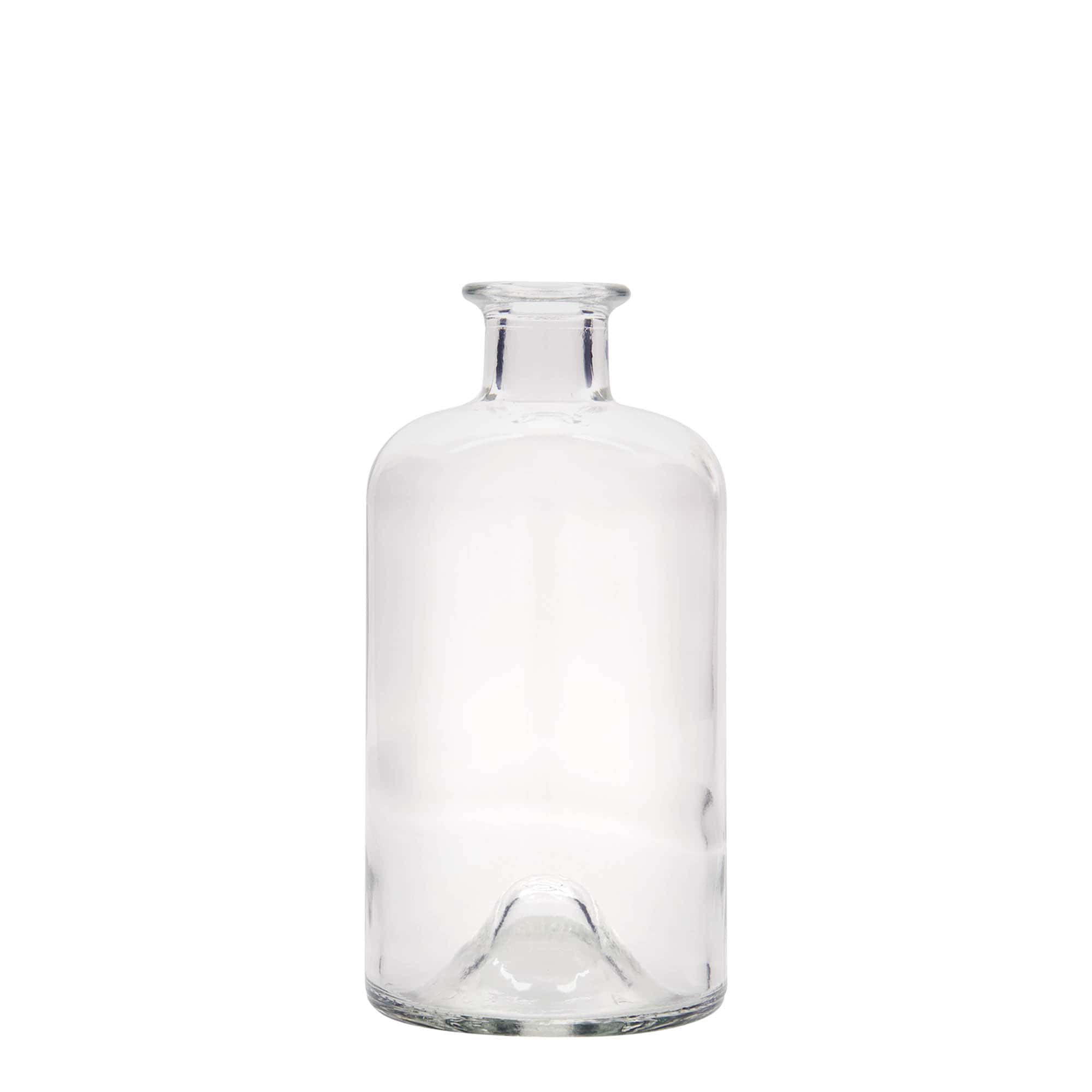 Glazen fles Apotheker 'Doktor', 500 ml, monding: kurk