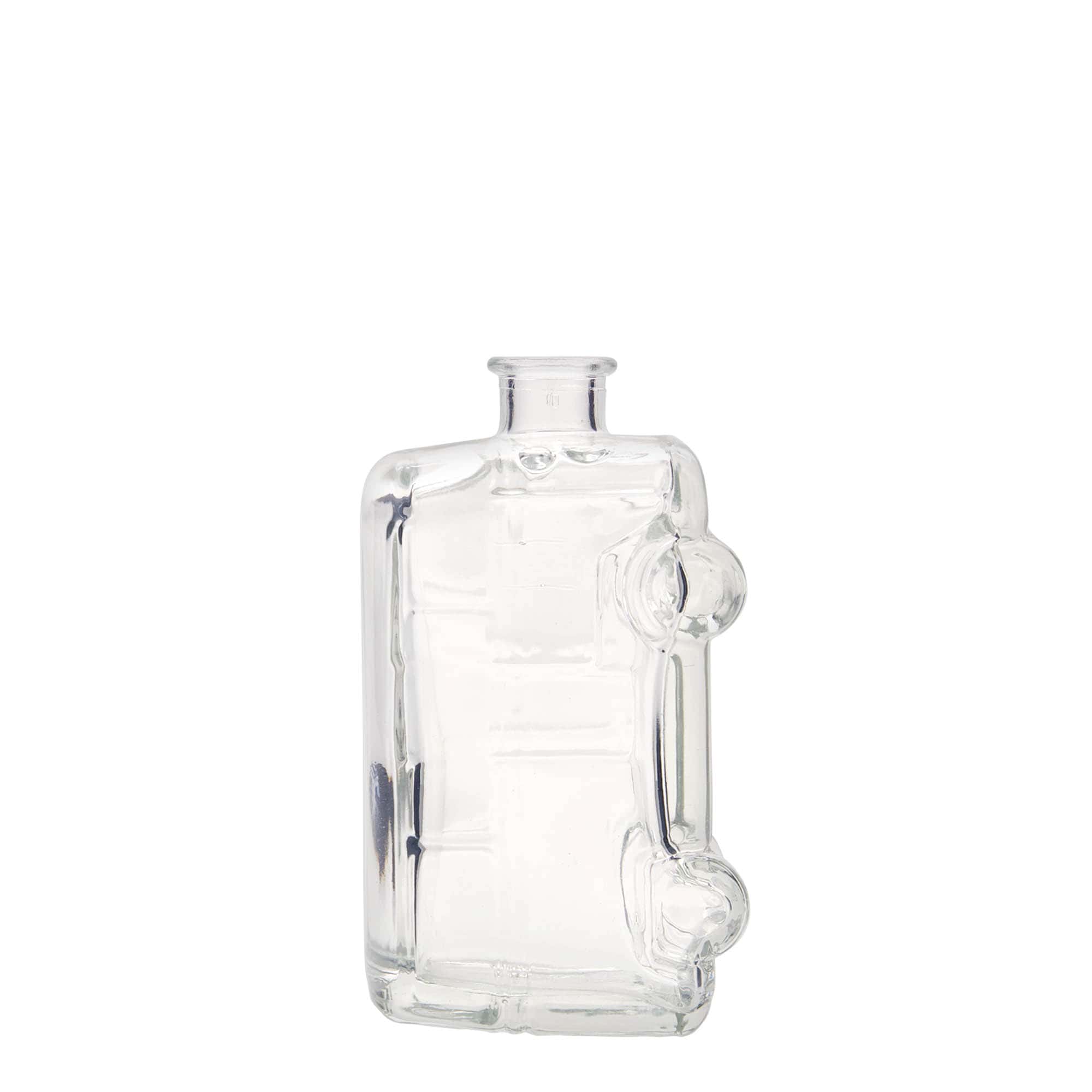 Glazen fles 'Hippiebus', 200 ml, monding: kurk Glazen fles 'Hippiebus', 200 ml, monding: kurk