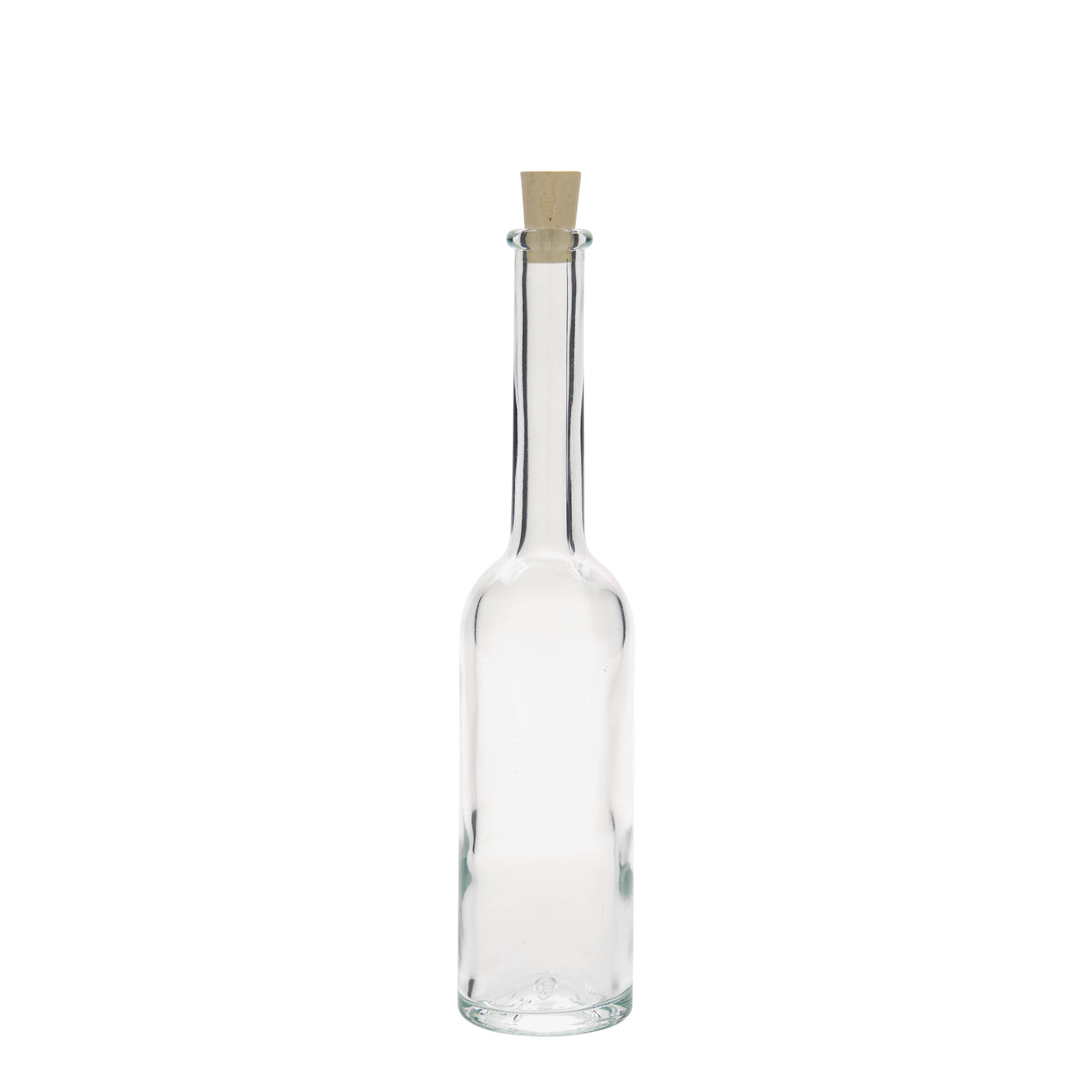 Glazen fles 'Opera', 100 ml, monding: kurk