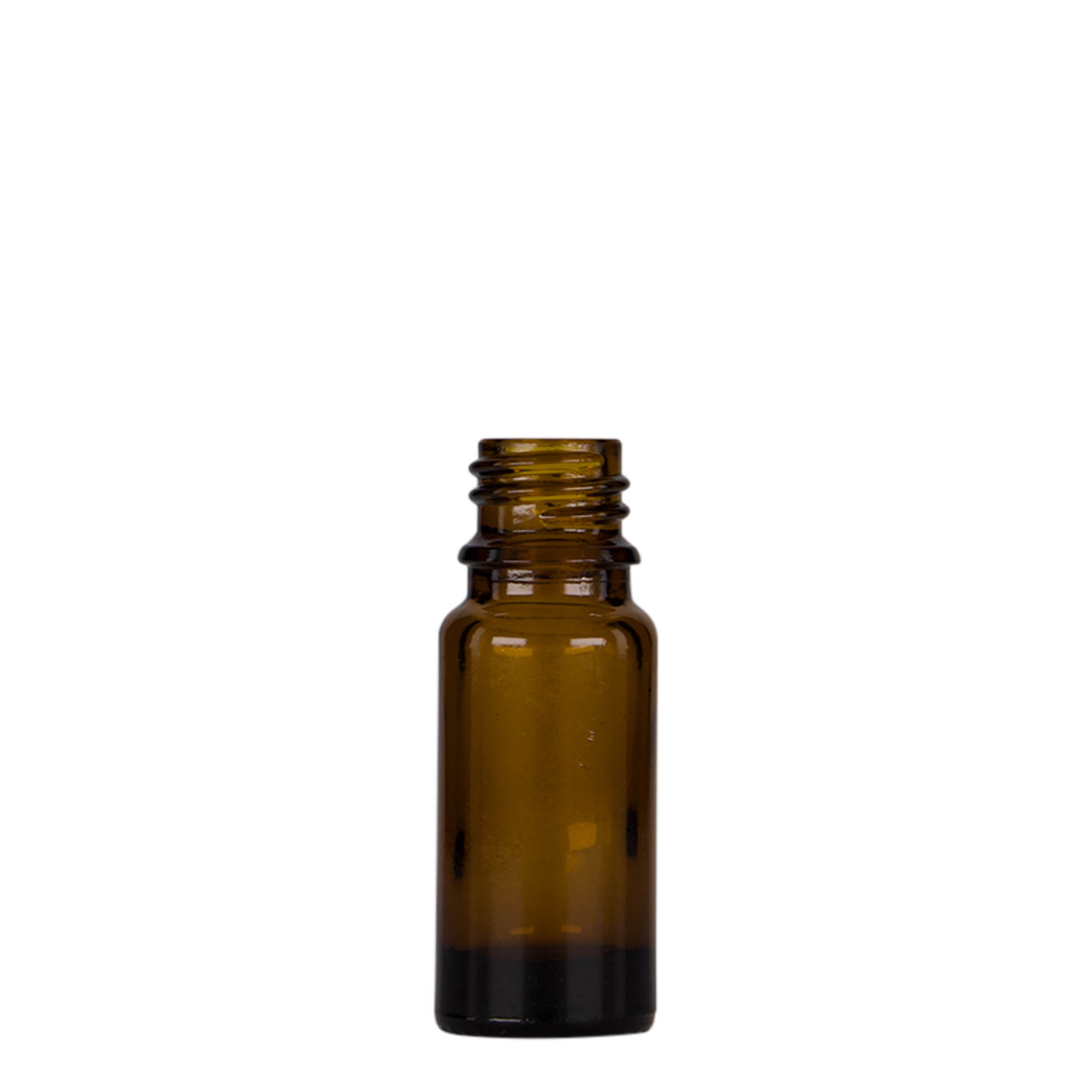 Pipetflesje medicijn, 10 ml, glas, bruin-zwart, monding: DIN 18 Pipetflesje medicijn, 10 ml, glas, bruin-zwart, monding: DIN 18