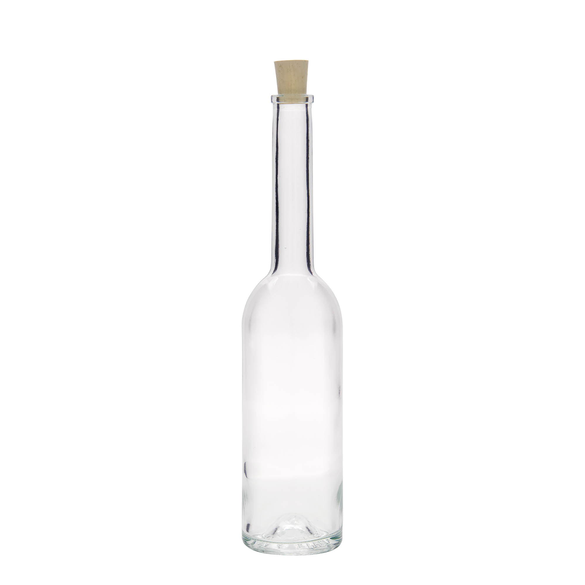 Glazen fles 'Opera', 200 ml, monding: kurk Glazen fles 'Opera', 200 ml, monding: kurk