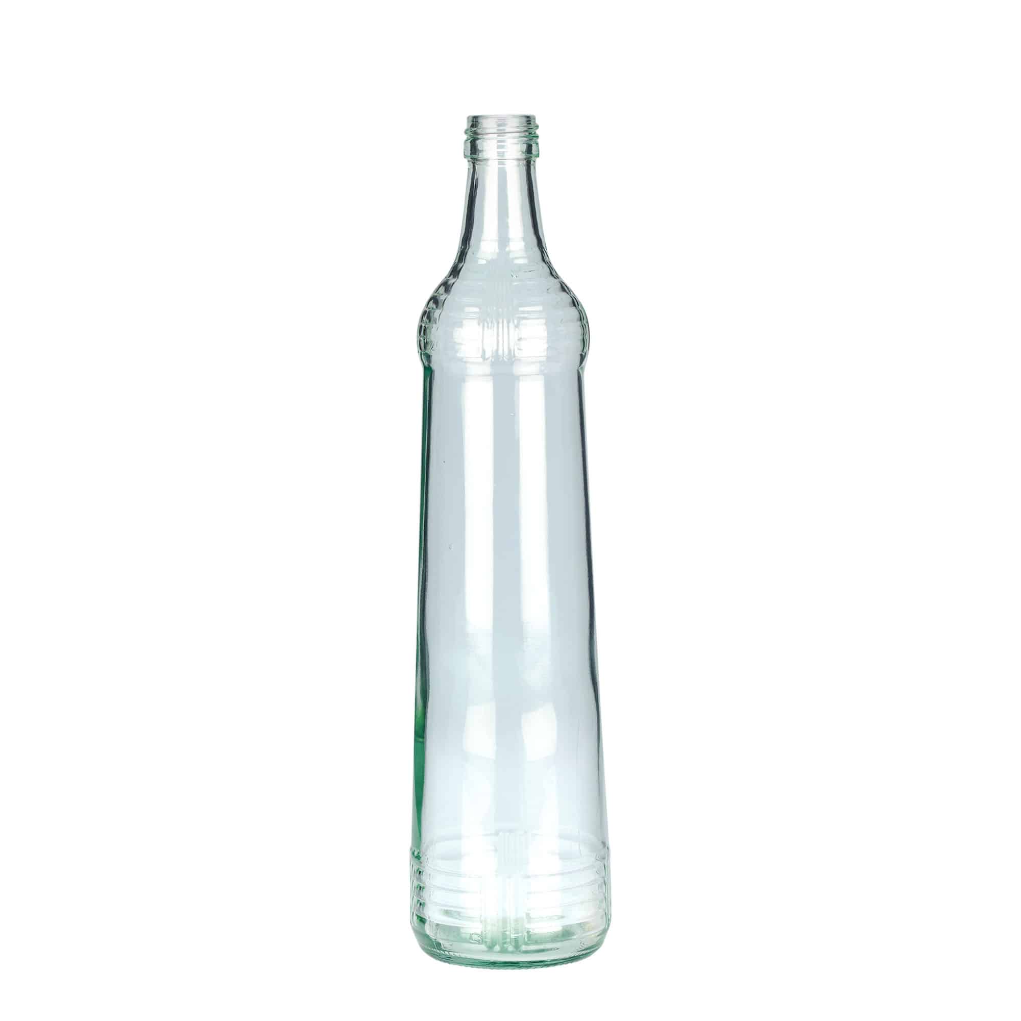 700 ml glazen fles wodka Ui, mond: PP 28 700 ml glazen fles wodka Ui, mond: PP 28