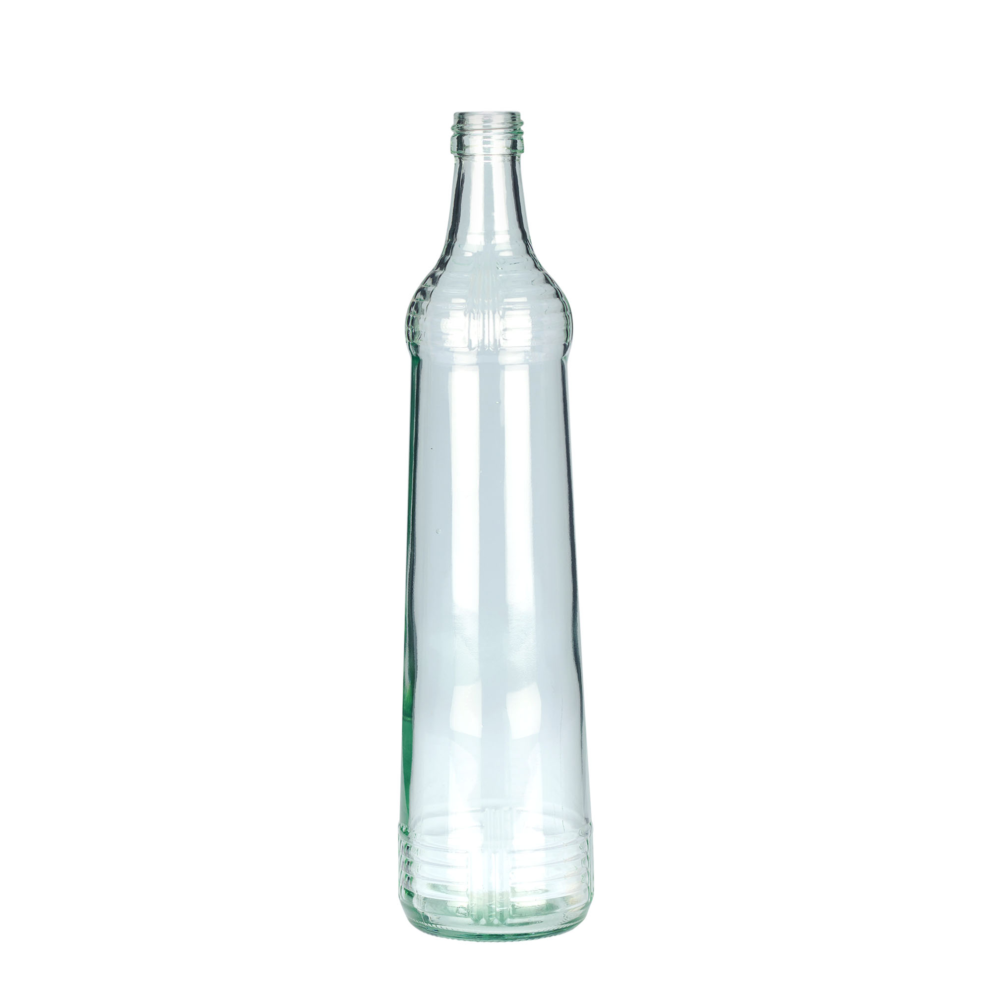 700 ml bouteille en verre vodka Clocher à bulbe, bouche: PP 28