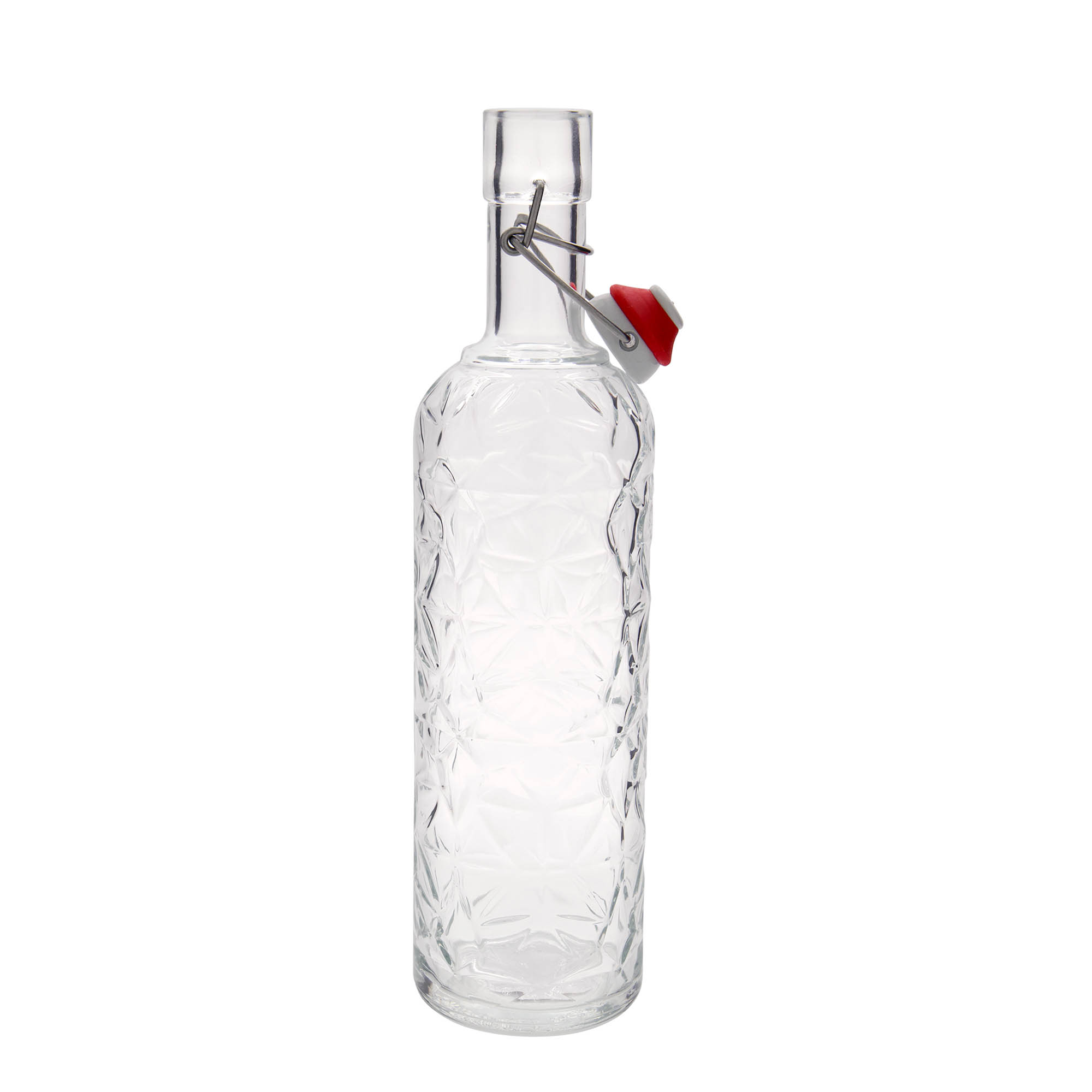 Glazen fles 'Oriente', 1000 ml, monding: beugelsluiting