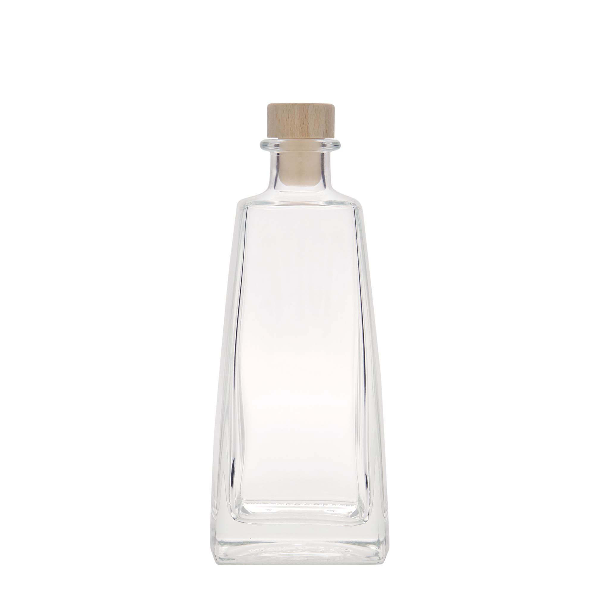 Bouteille en verre 350 ml 'Timmy', rectangulaire, bouchage: bouchon Bouteille en verre 350 ml 'Timmy', rectangulaire, bouchage: bouchon