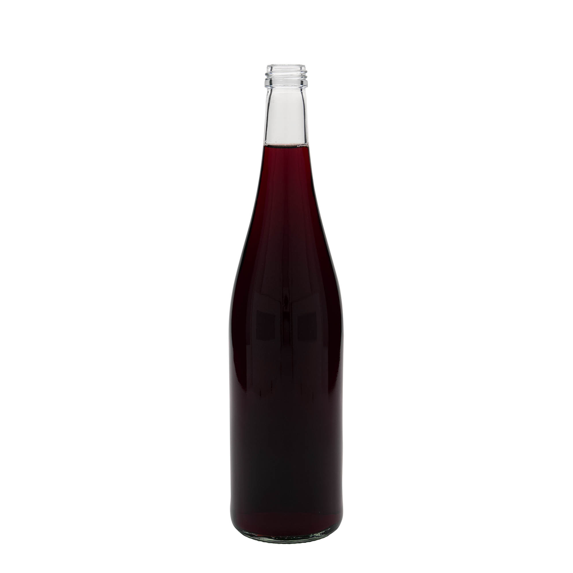 Glazen fles 'Weinschlegel', 750 ml, monding: PP 28 Glazen fles 'Weinschlegel', 750 ml, monding: PP 28