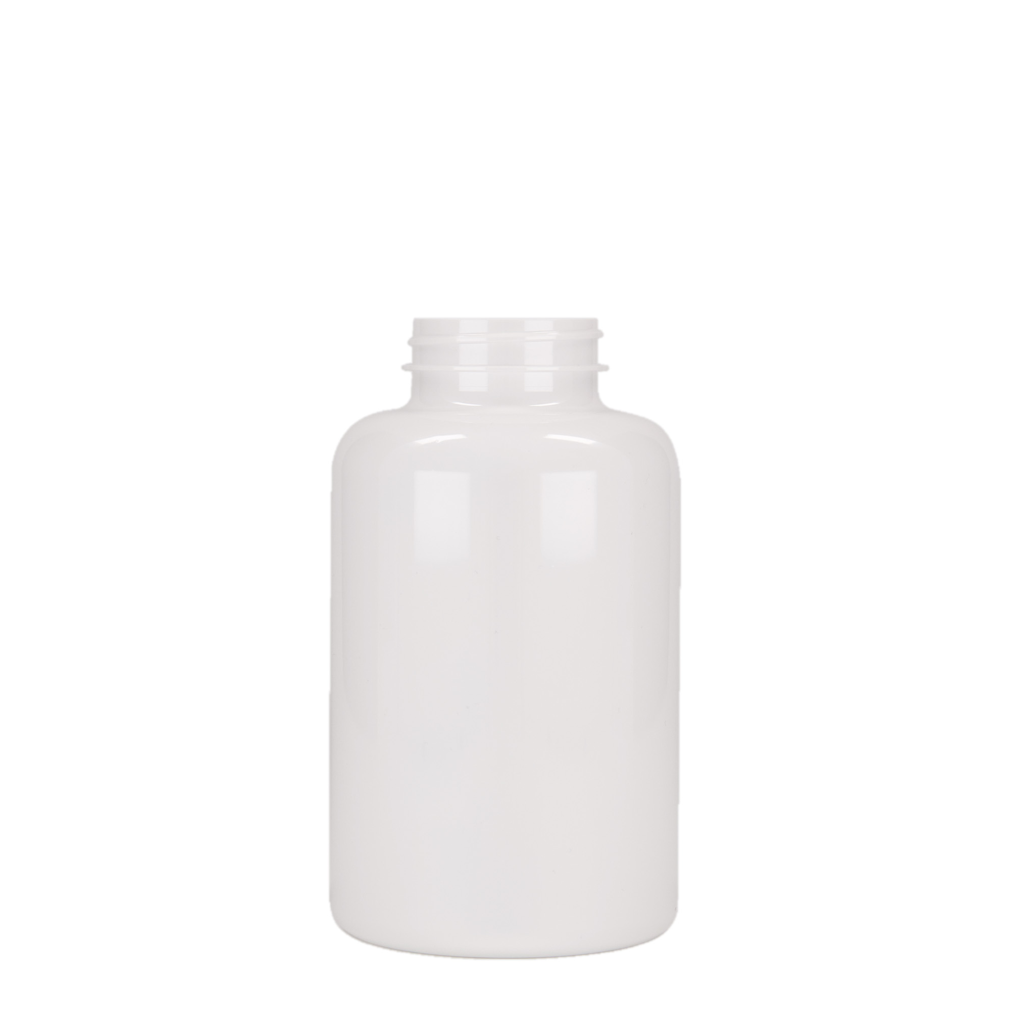 Pet-medicijnpotje, 500 ml, kunststof, wit, monding: GPI 45/400 Pet-medicijnpotje, 500 ml, kunststof, wit, monding: GPI 45/400