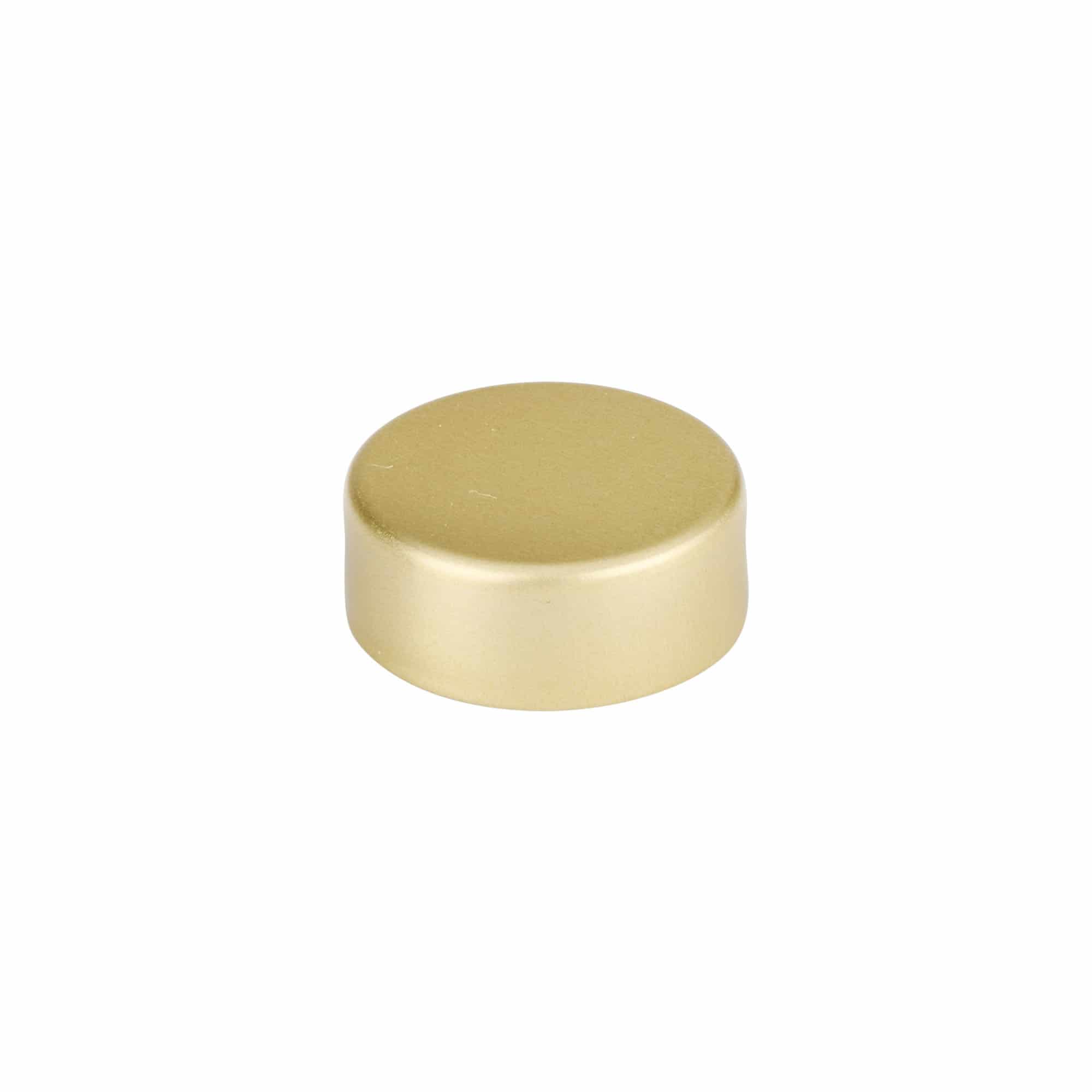 Schroefdop, metaal, zilver, voor opening: GPI 28/400