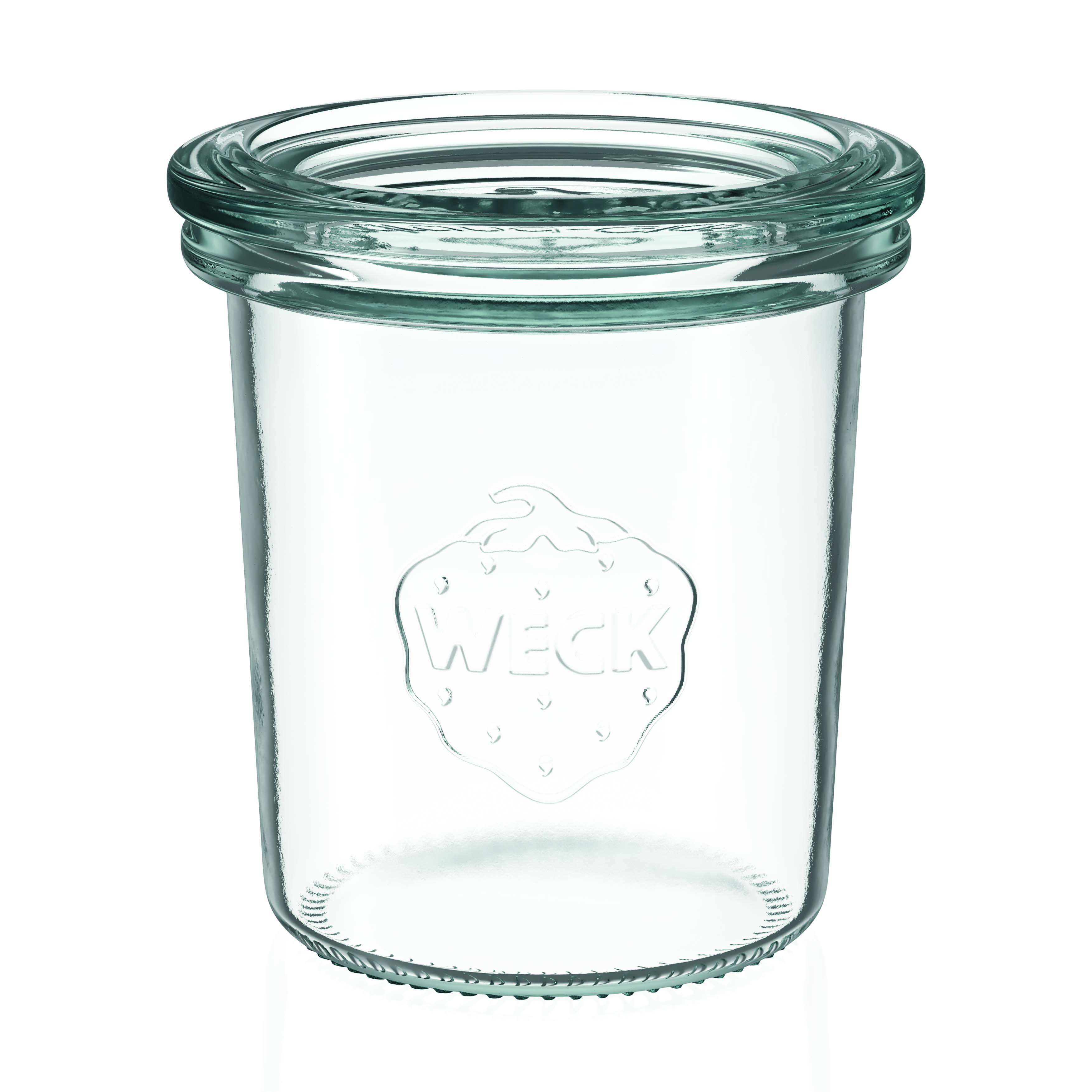 WECK-stortglas, 160 ml, monding: ronde rand