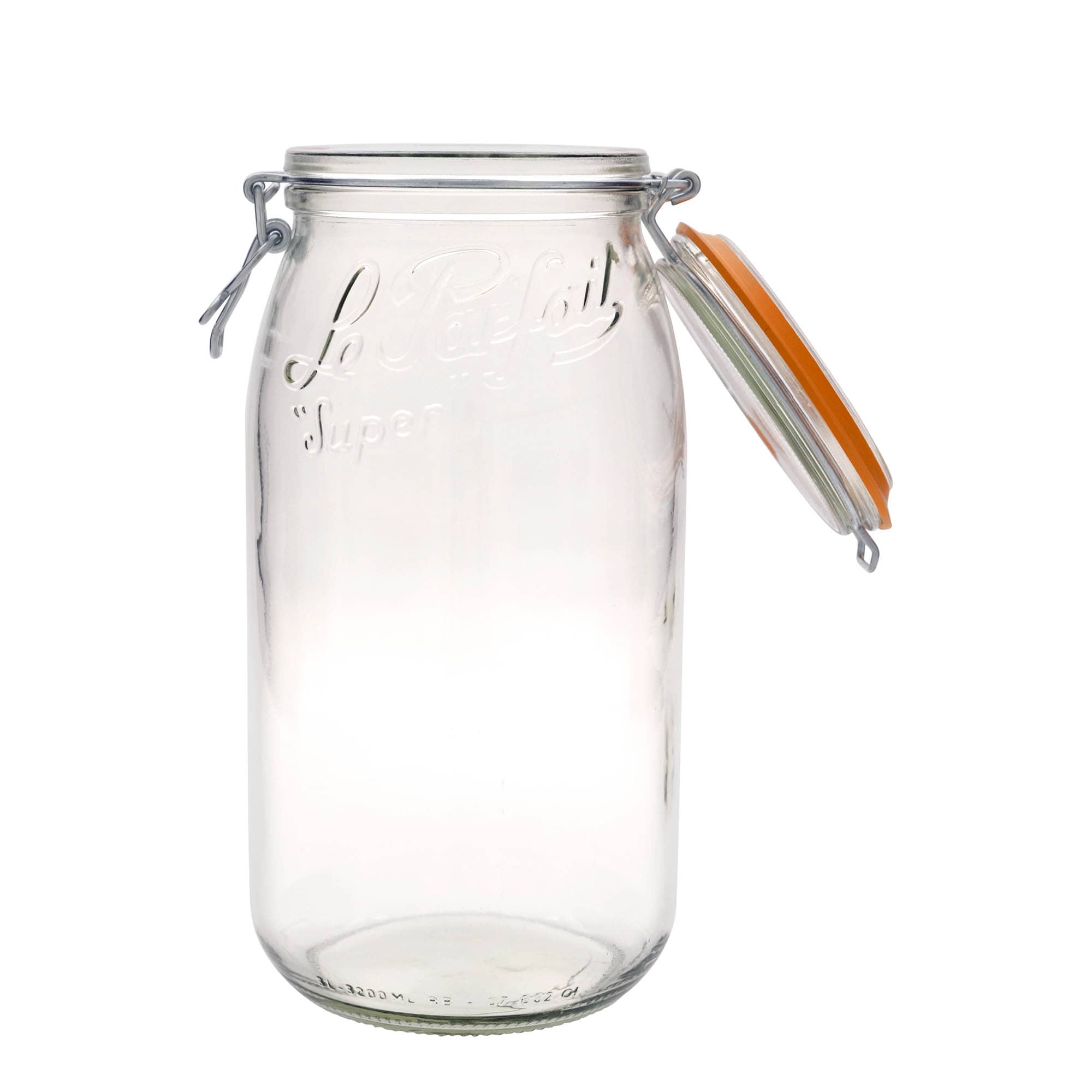 Bocal à fermeture mécanique 3 000 ml « Le Parfait Super Bocal », bouchage: bouchon mécanique