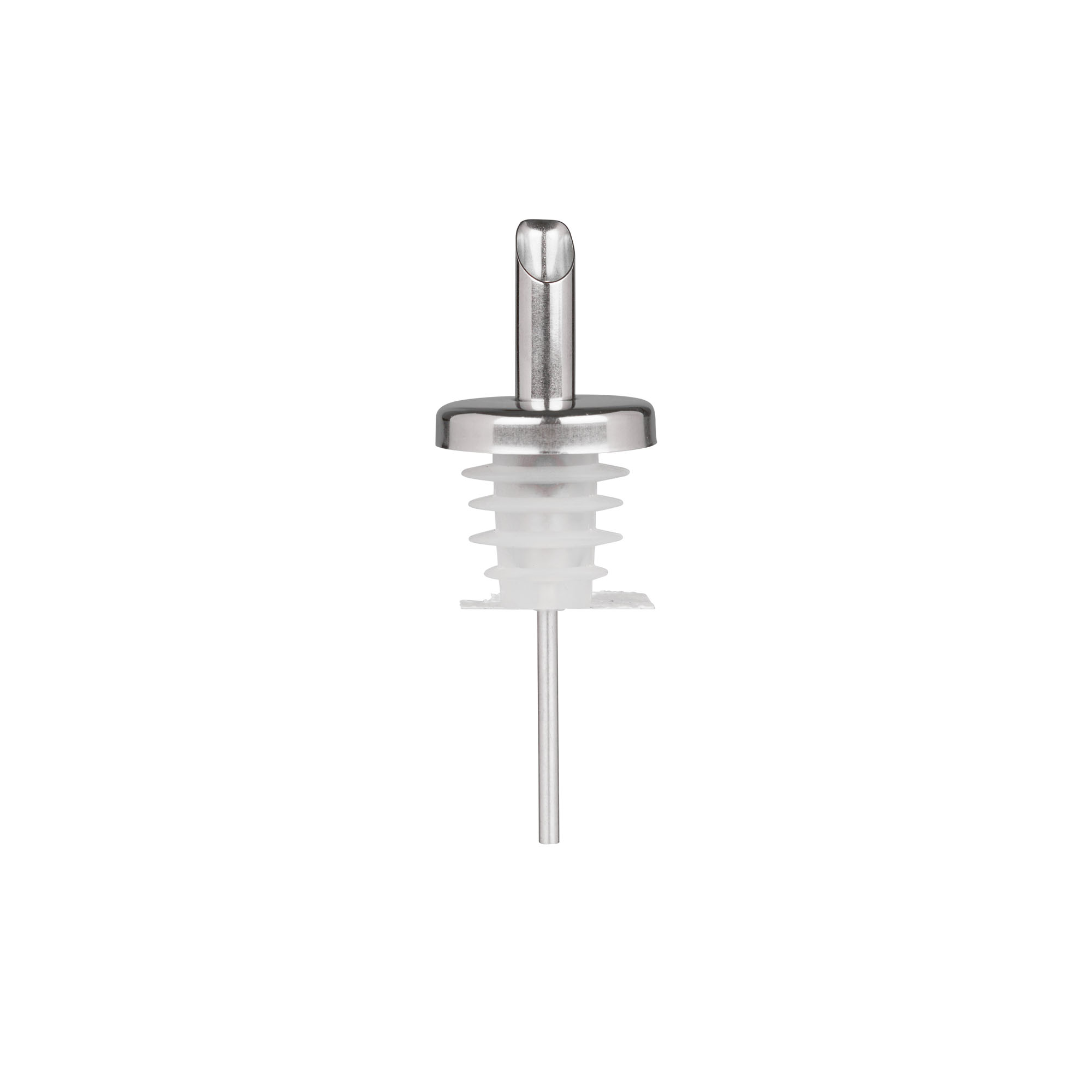 Bec-verseur inox huile, acier inoxydable, argenté