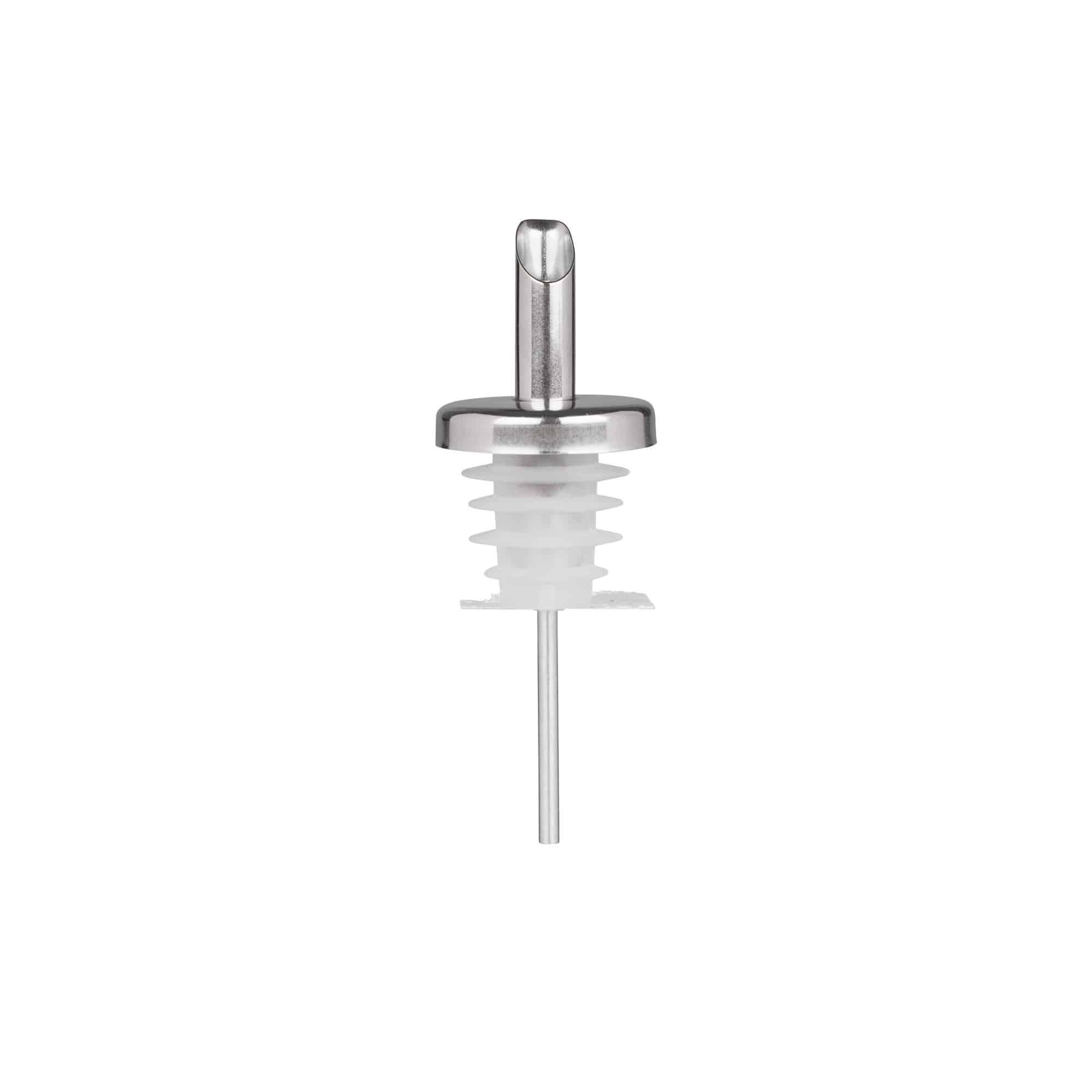 Schenktuit inox olie, roestvrij staal, zilver