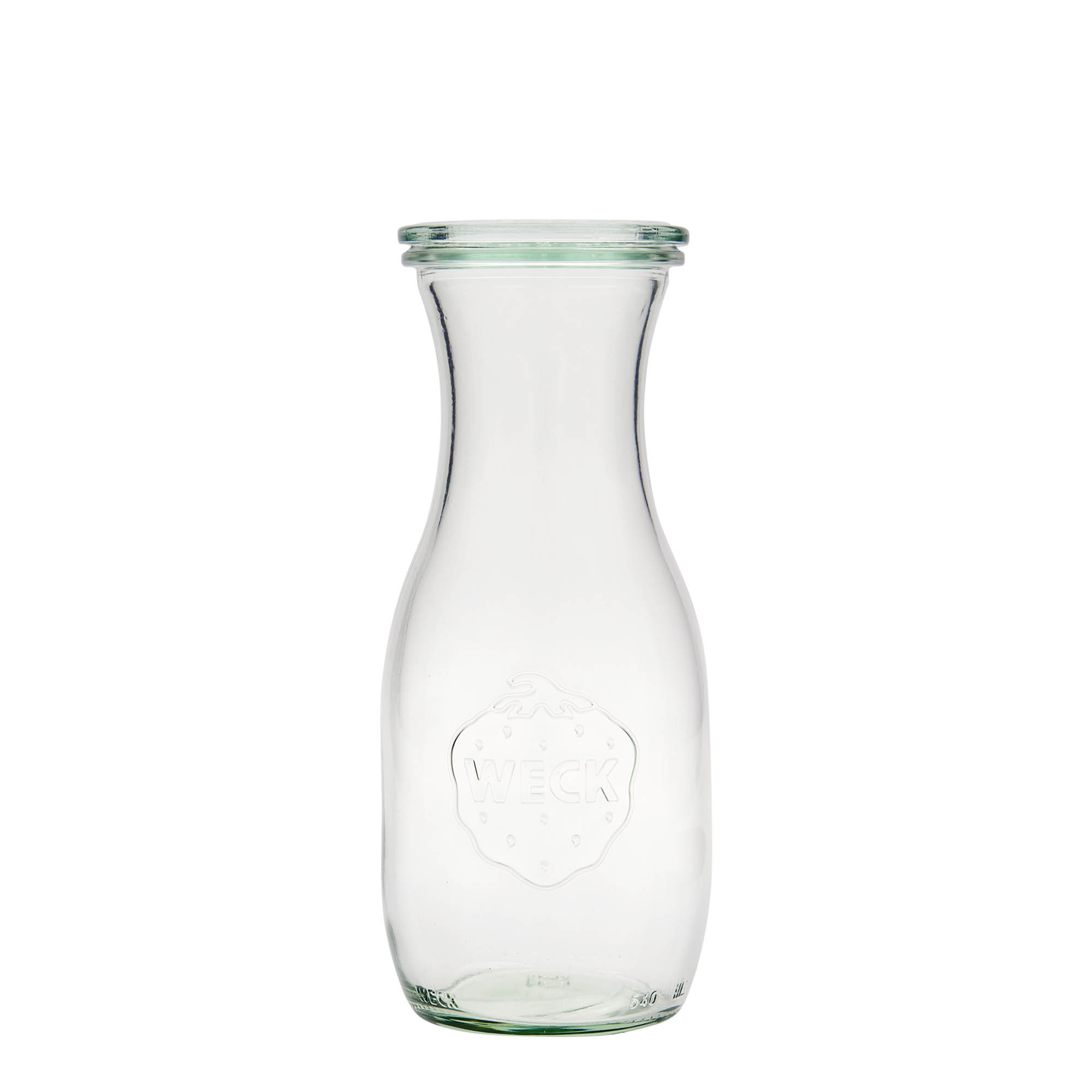 Bouteille de jus de fruit WECK 500 ml, bouchage: bords arrondis Bouteille de jus de fruit WECK 500 ml, bouchage: bords arrondis
