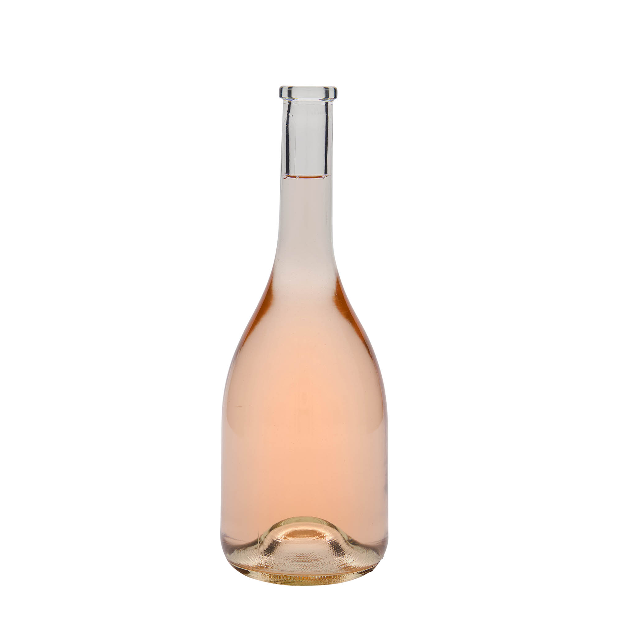 Glazen fles 'Rustica', 750 ml, monding: kurk Glazen fles 'Rustica', 750 ml, monding: kurk