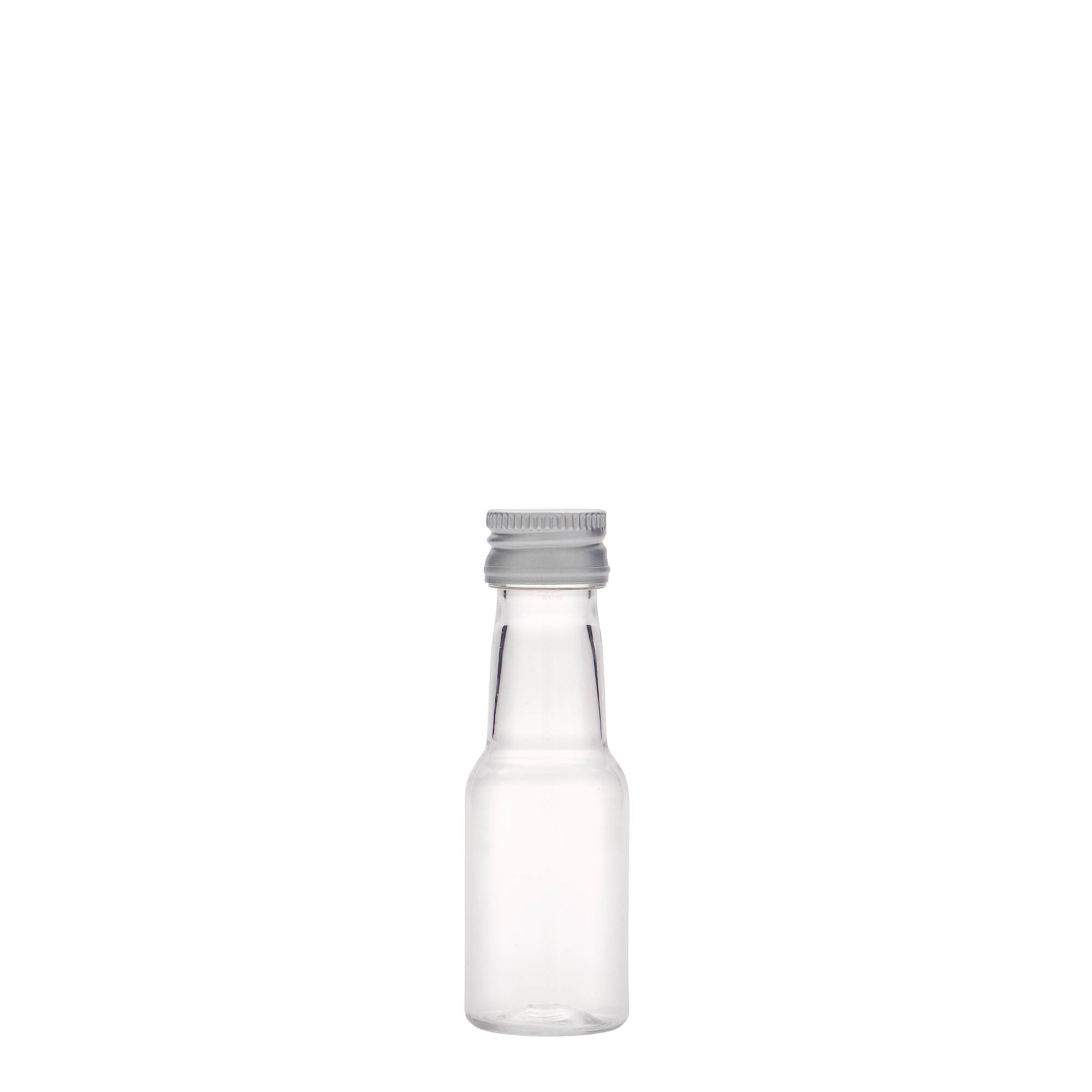 Bouteille en PET 20 ml 'Theo', plastique, bouchage: PP 18