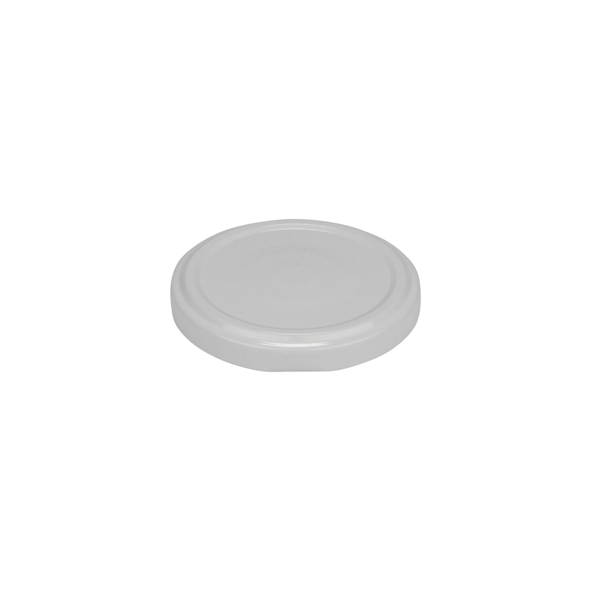 Couvercle Twist-Off, fer blanc, blanc, pour bouchage: TO 63 Couvercle Twist-Off, fer blanc, blanc, pour bouchage: TO 63