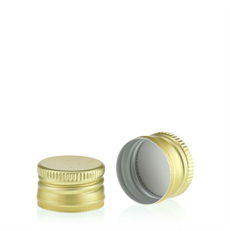 Bougage à vis, métallique, doré, pour bouchage: PP 22 Bougage à vis, métallique, doré, pour bouchage: PP 22