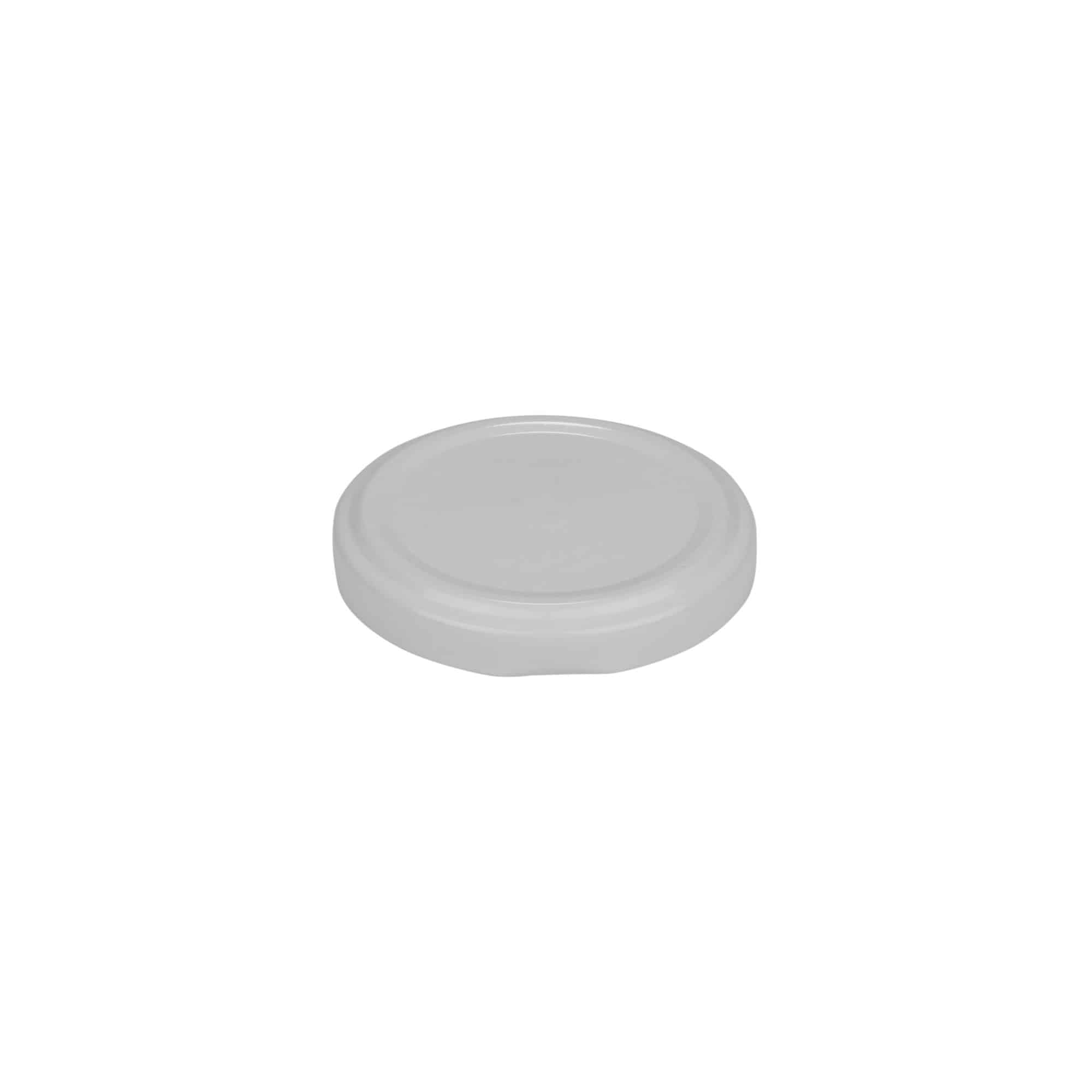 Couvercle Twist-Off, fer blanc, blanc, pour bouchage: TO 58 Couvercle Twist-Off, fer blanc, blanc, pour bouchage: TO 58