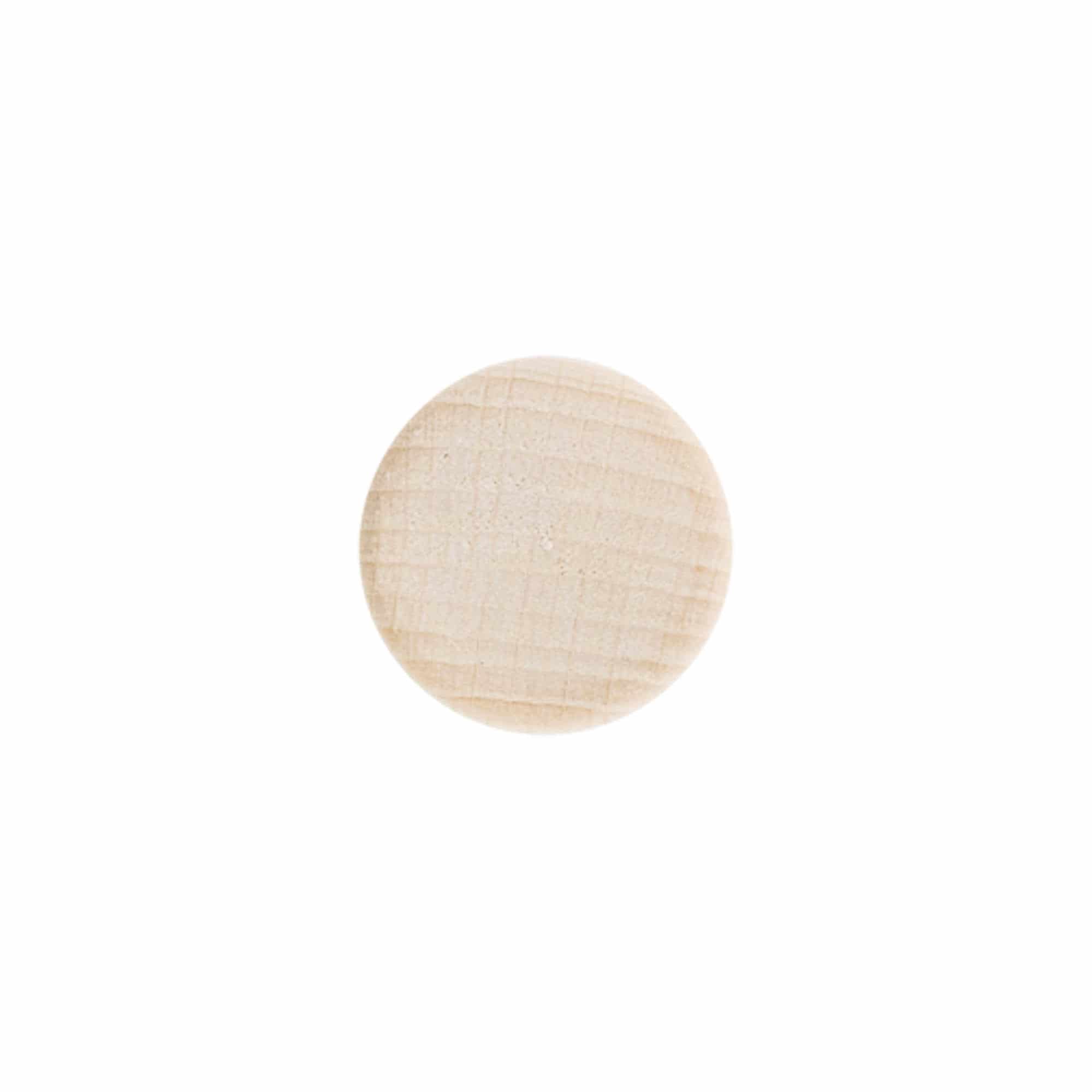 Bouchon à poignée 18 mm, bois/plastique, pour bouchage: bouchon