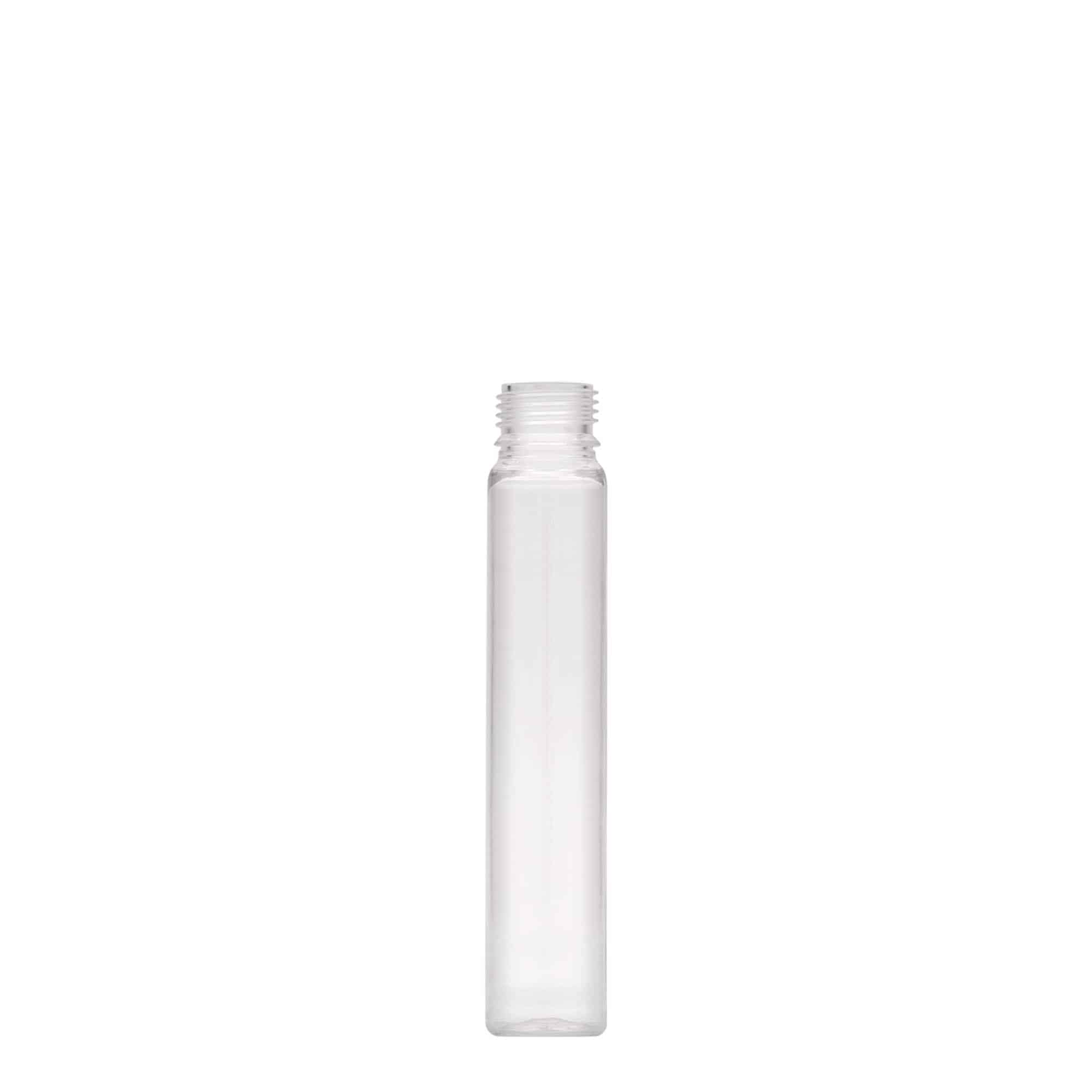 Éprouvette en PET 25 ml, plastique, bouchage: Bougage à vis