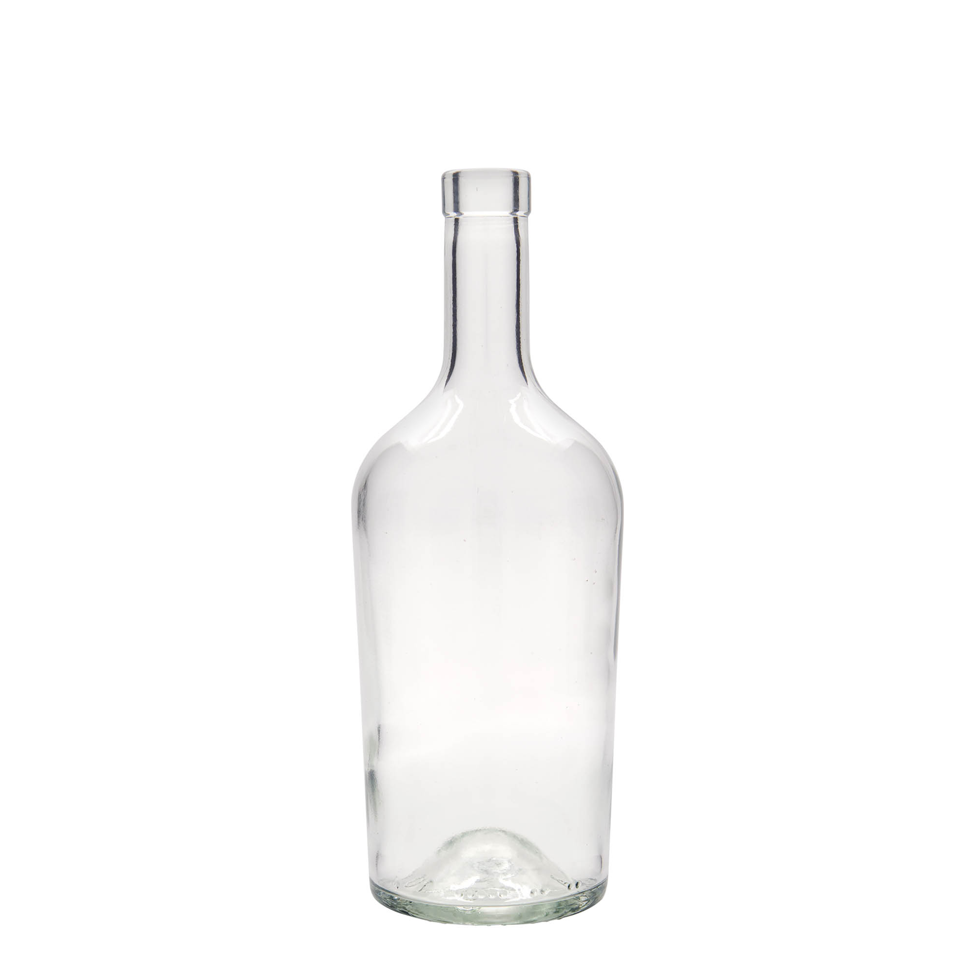 Glazen fles 'Margarethe', 700 ml, monding: kurk