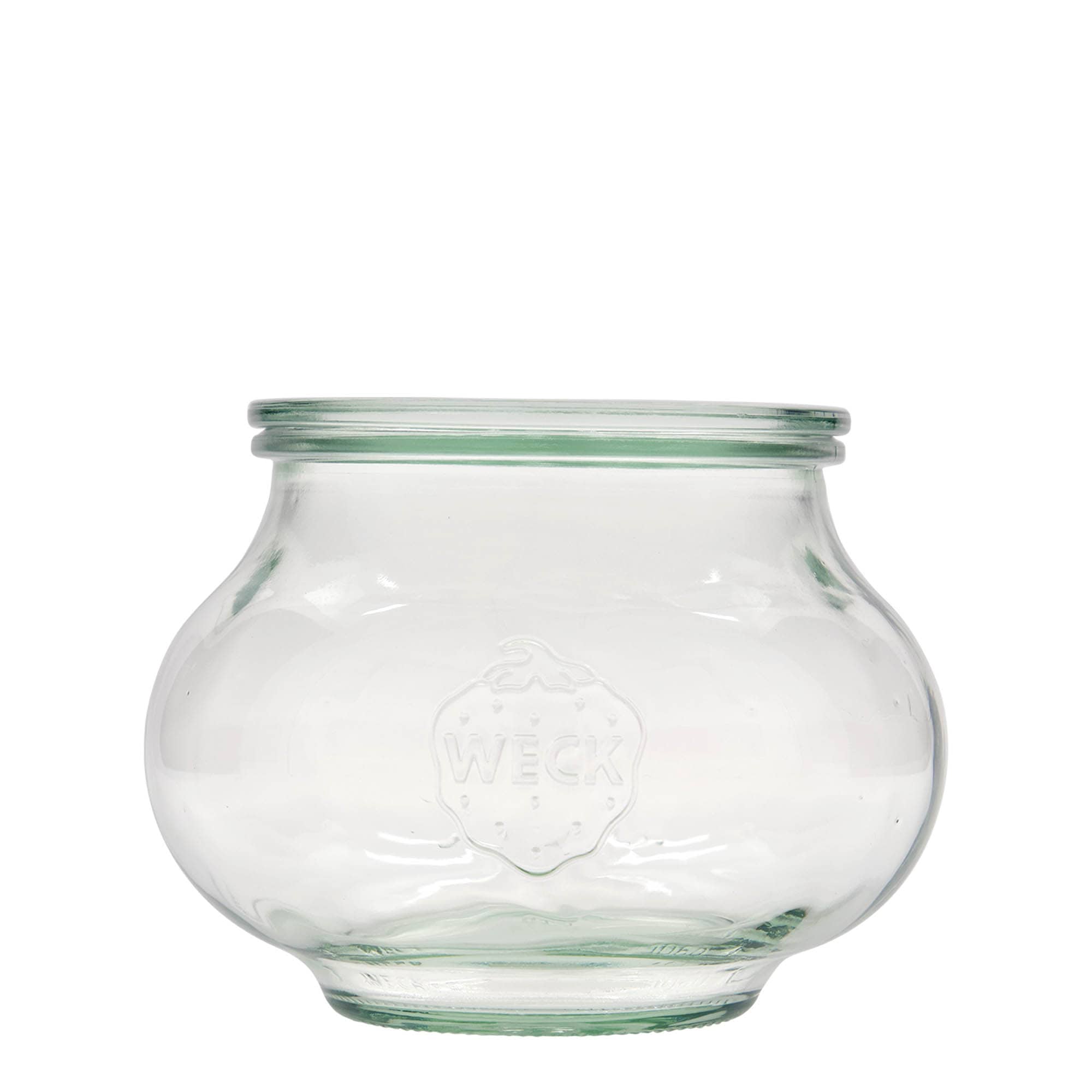 Bocal décoratif WECK 1 062 ml, bouchage: bords arrondis