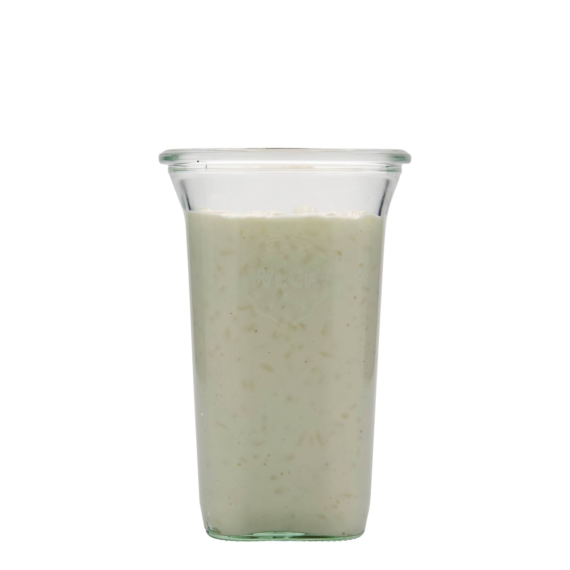 Bocal WECK quadro 795 ml , carré, bouchage: bords arrondis Bocal WECK quadro 795 ml , carré, bouchage: bords arrondis