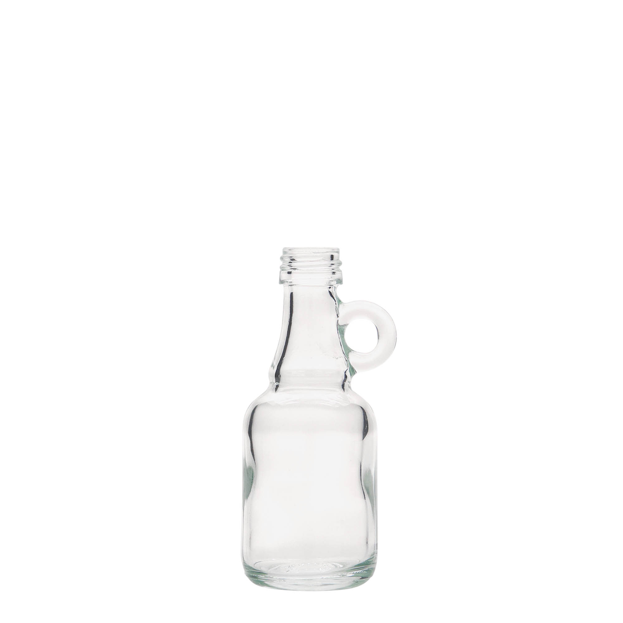 Bouteille en verre 40 ml 'Santos', bouchage: PP 18