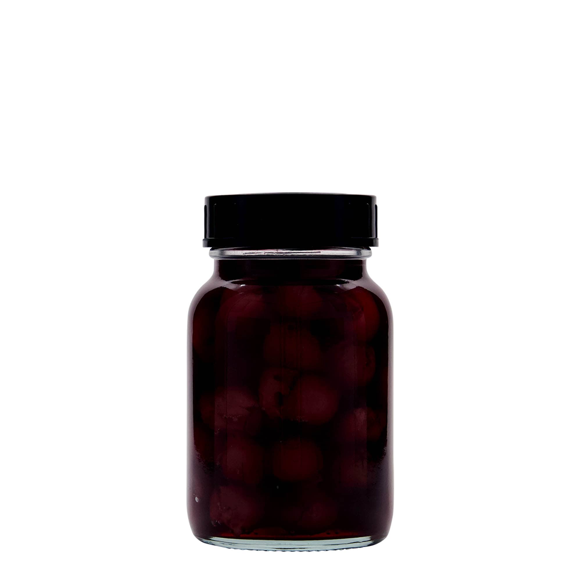 Pot met brede hals, 250 ml, monding: DIN 55