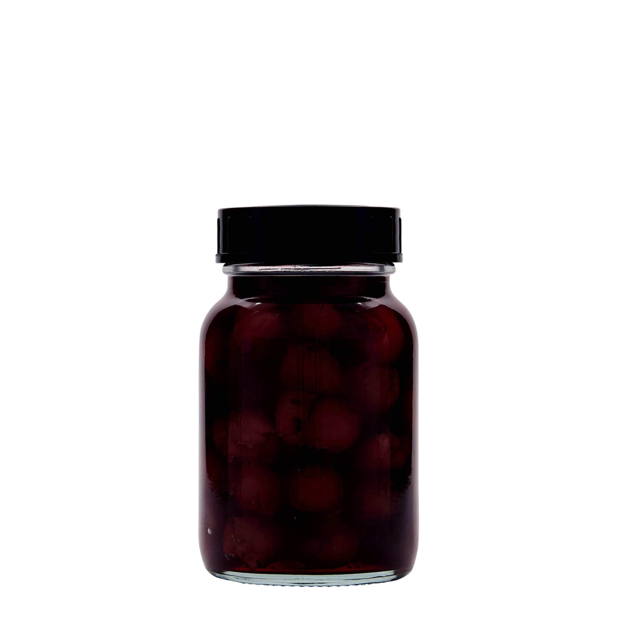 Pot met brede hals, 250 ml, monding: DIN 55