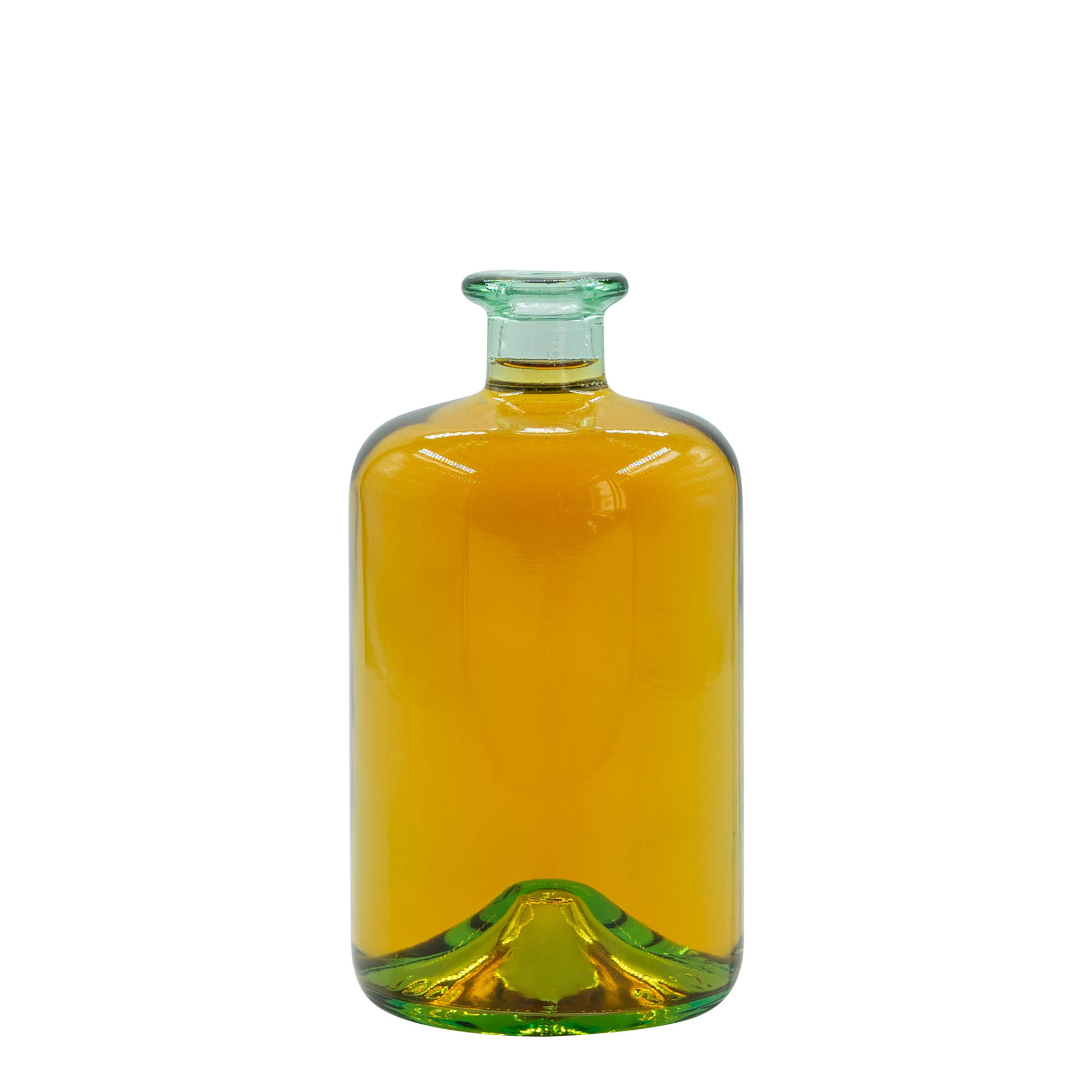 Bouteille en verre 700 ml 'Pharma', ouverture : bouchon en liège