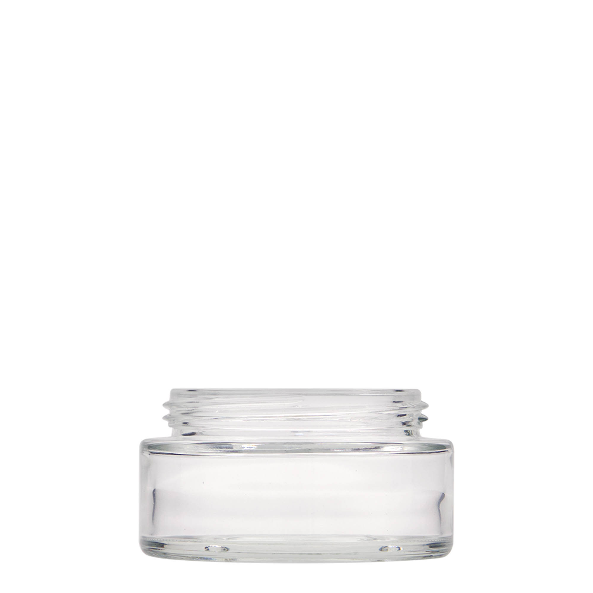 Potje 'Clear Edition', 100 ml, glas, monding: schroefsluiting Potje 'Clear Edition', 100 ml, glas, monding: schroefsluiting
