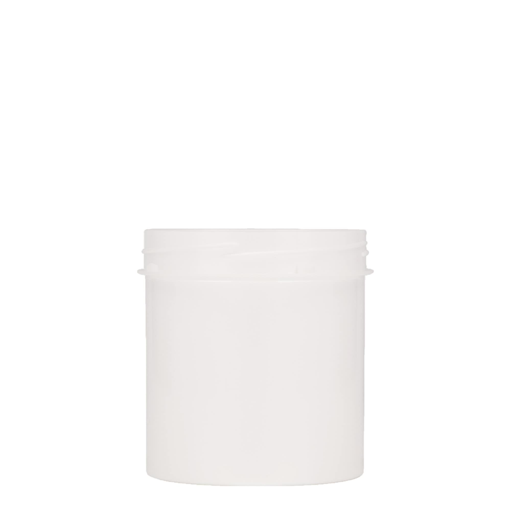 Boîte en plastique 250 ml « Securilock », PP, blanche, bouchage: Bougage à vis