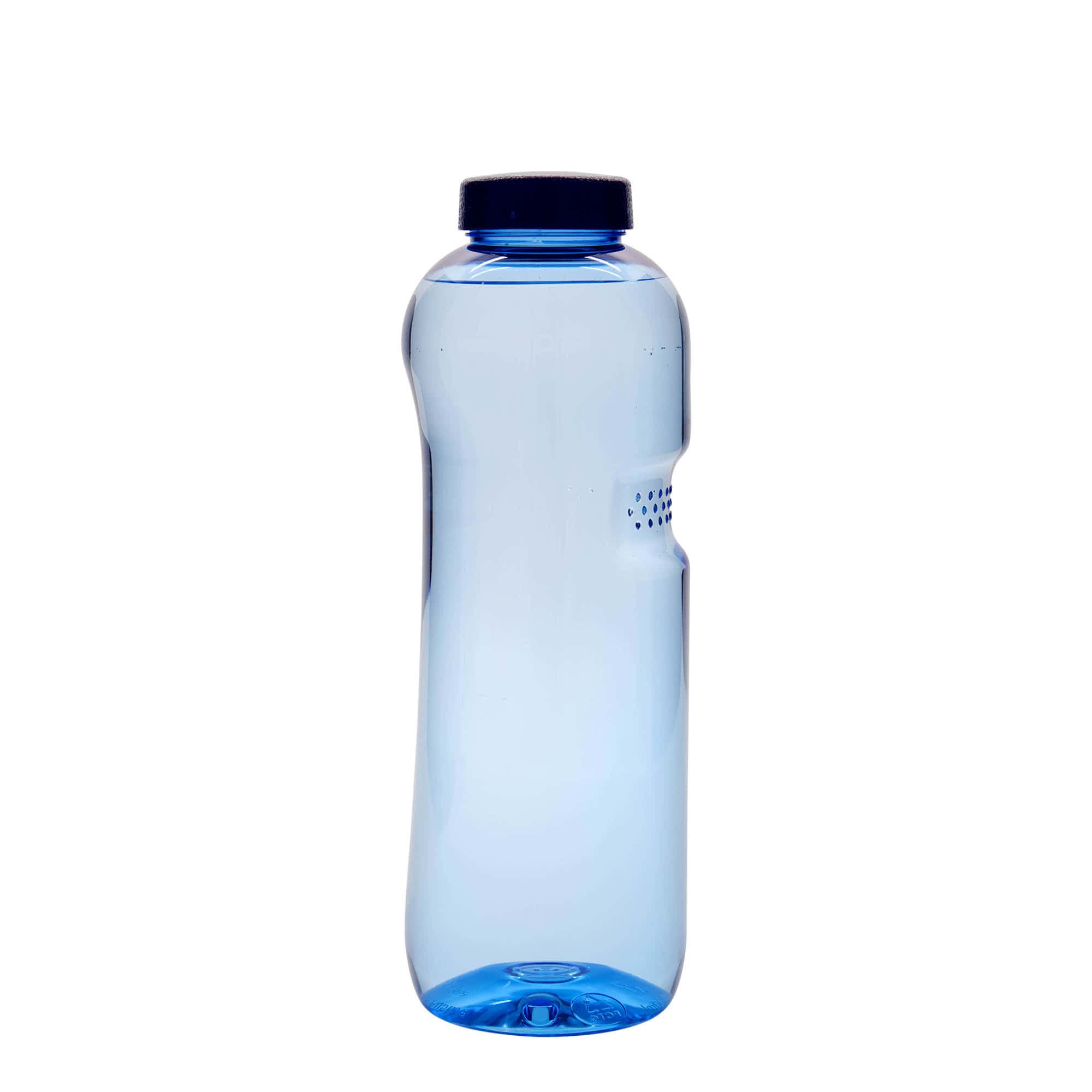 Pet-drinkfles 'Kavodrink', 1000 ml, kunststof, blauw