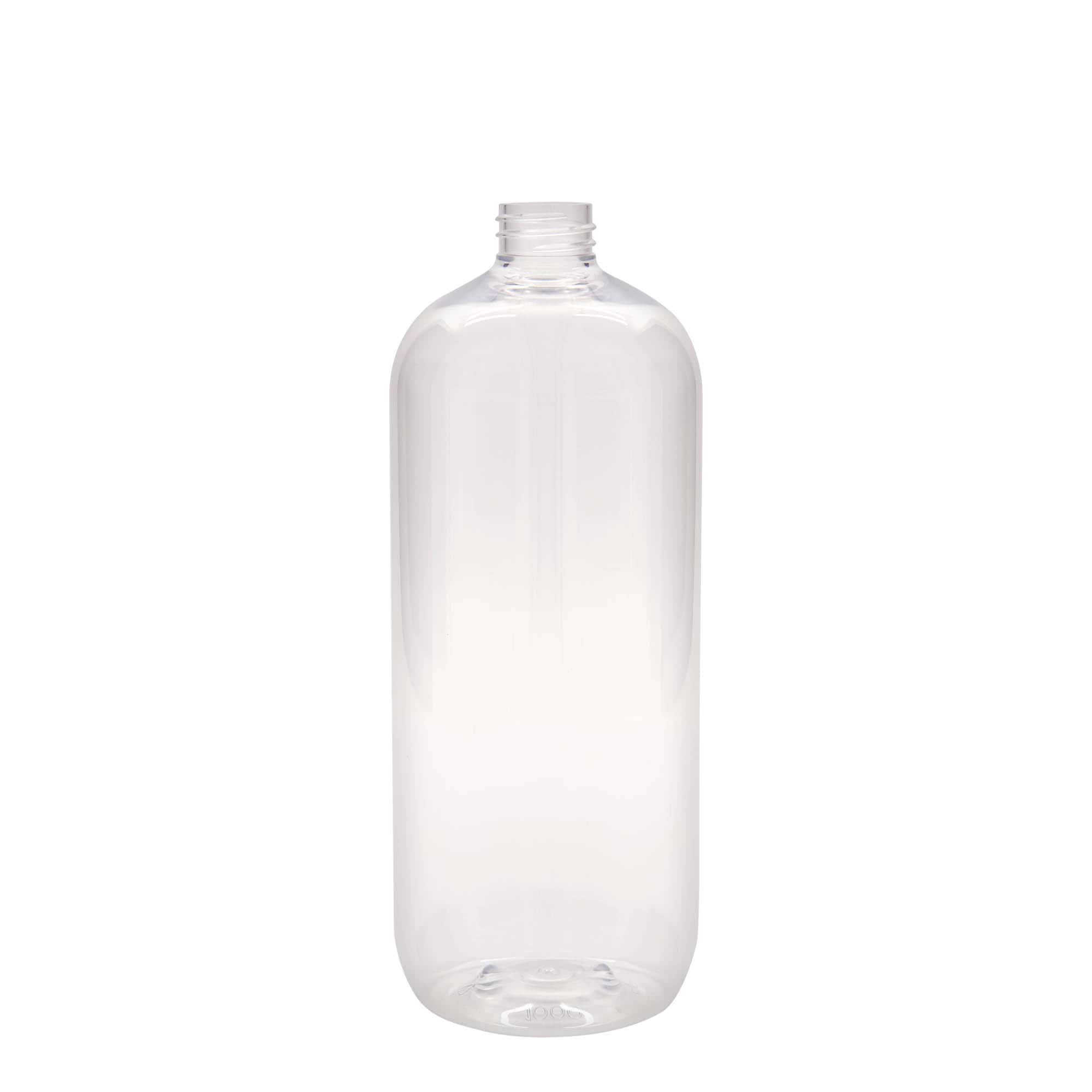 Petfles 'Boston', 1000 ml, kunststof, monding: 28/410 Petfles 'Boston', 1000 ml, kunststof, monding: 28/410