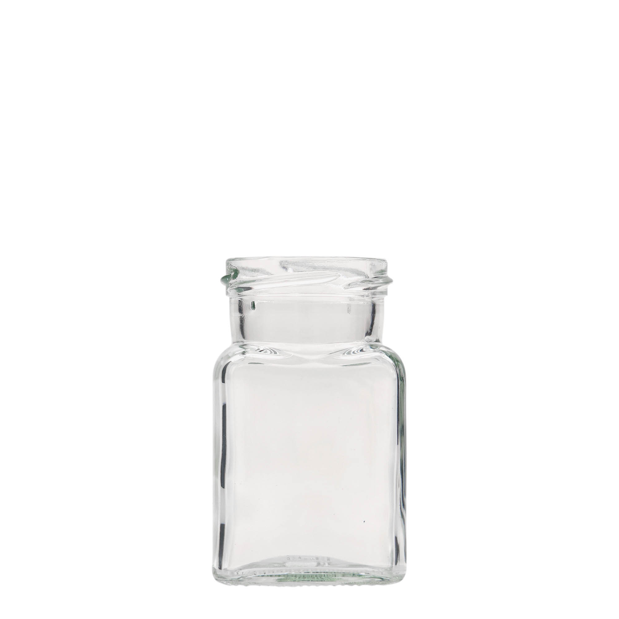 Bocal carré 150 ml, bouchage: Twist-Off (TO 53) Bocal carré 150 ml, bouchage: Twist-Off (TO 53)