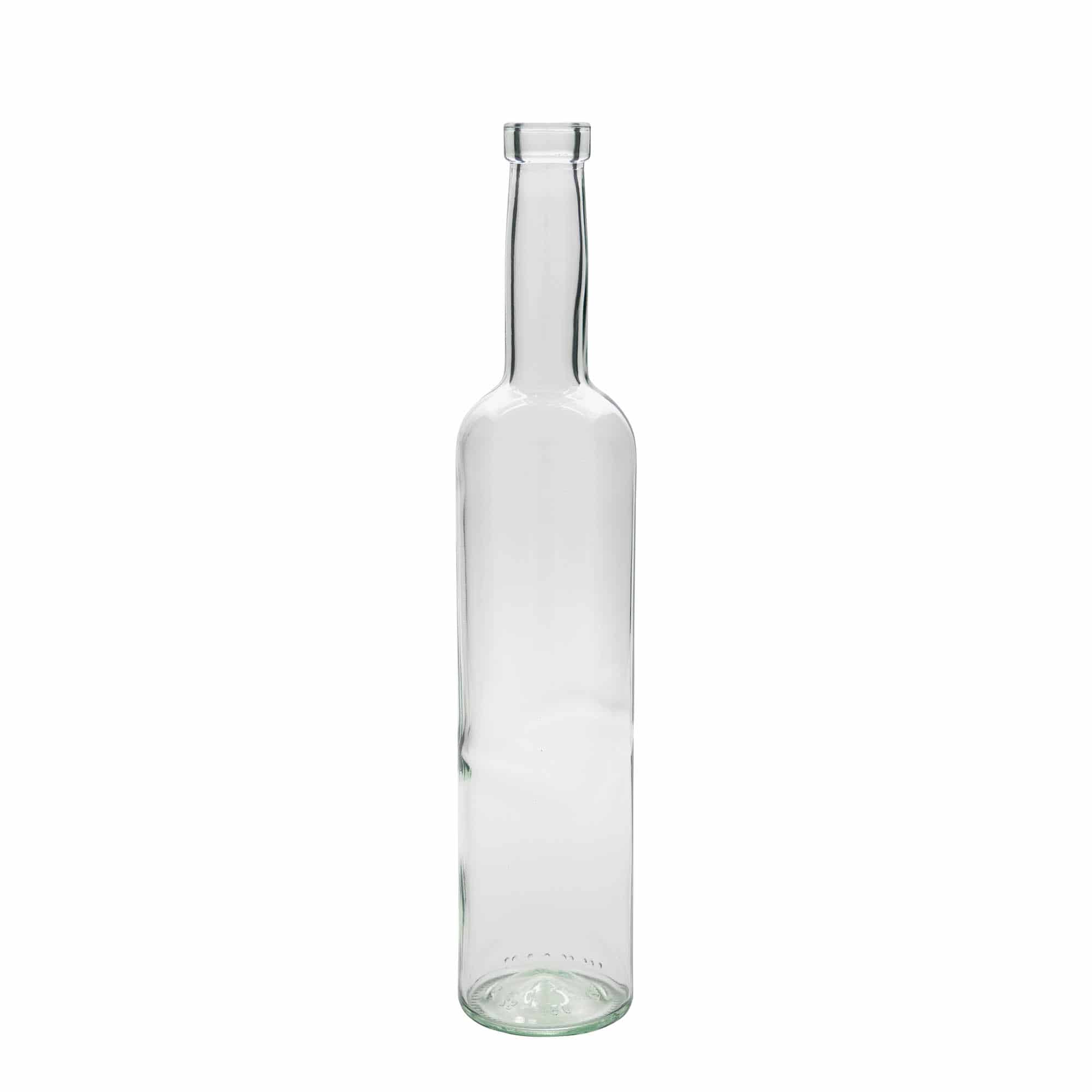 Glazen fles 'Bordeaux', 500 ml, monding: kurk Glazen fles 'Bordeaux', 500 ml, monding: kurk