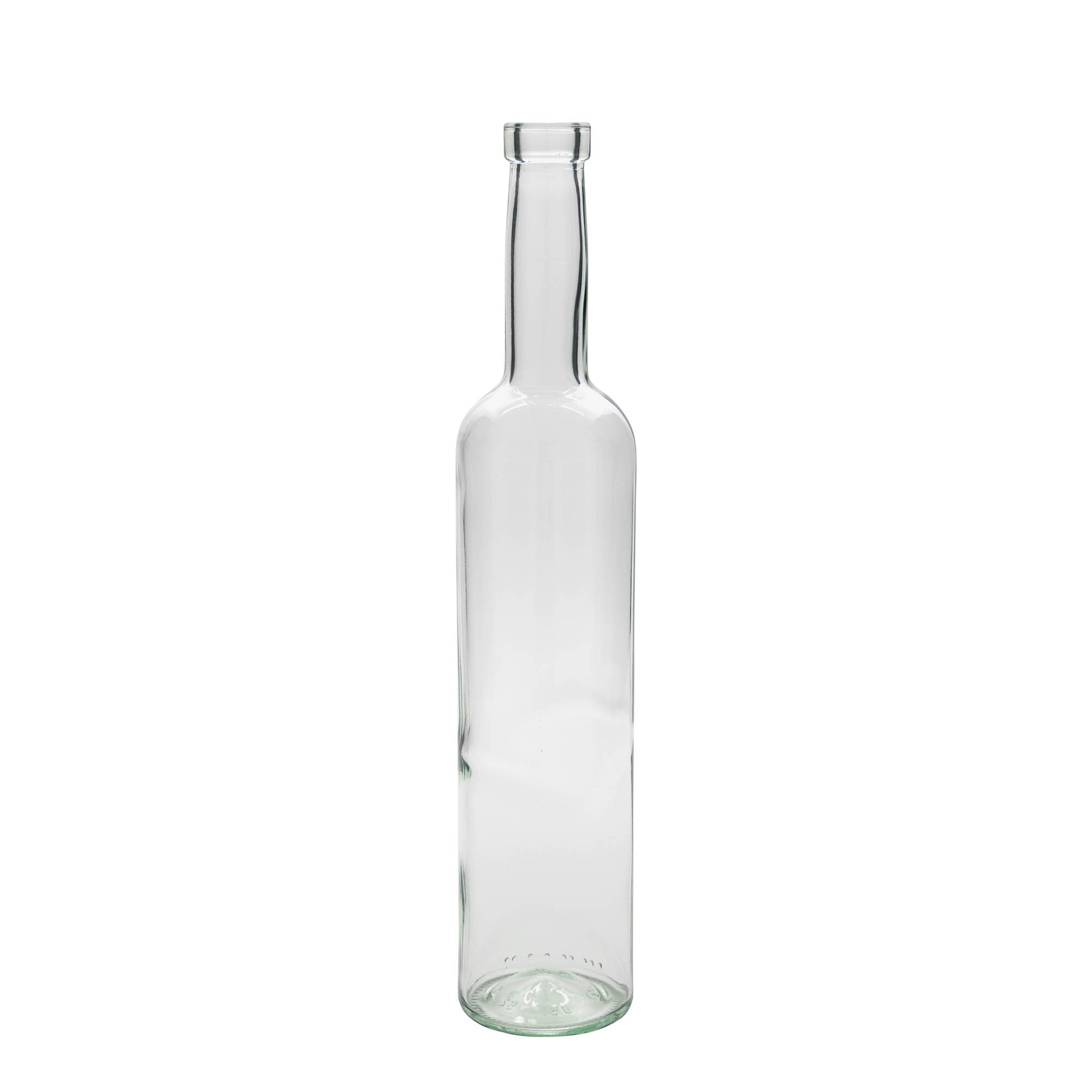 Glazen fles 'Bordeaux', 500 ml, monding: kurk