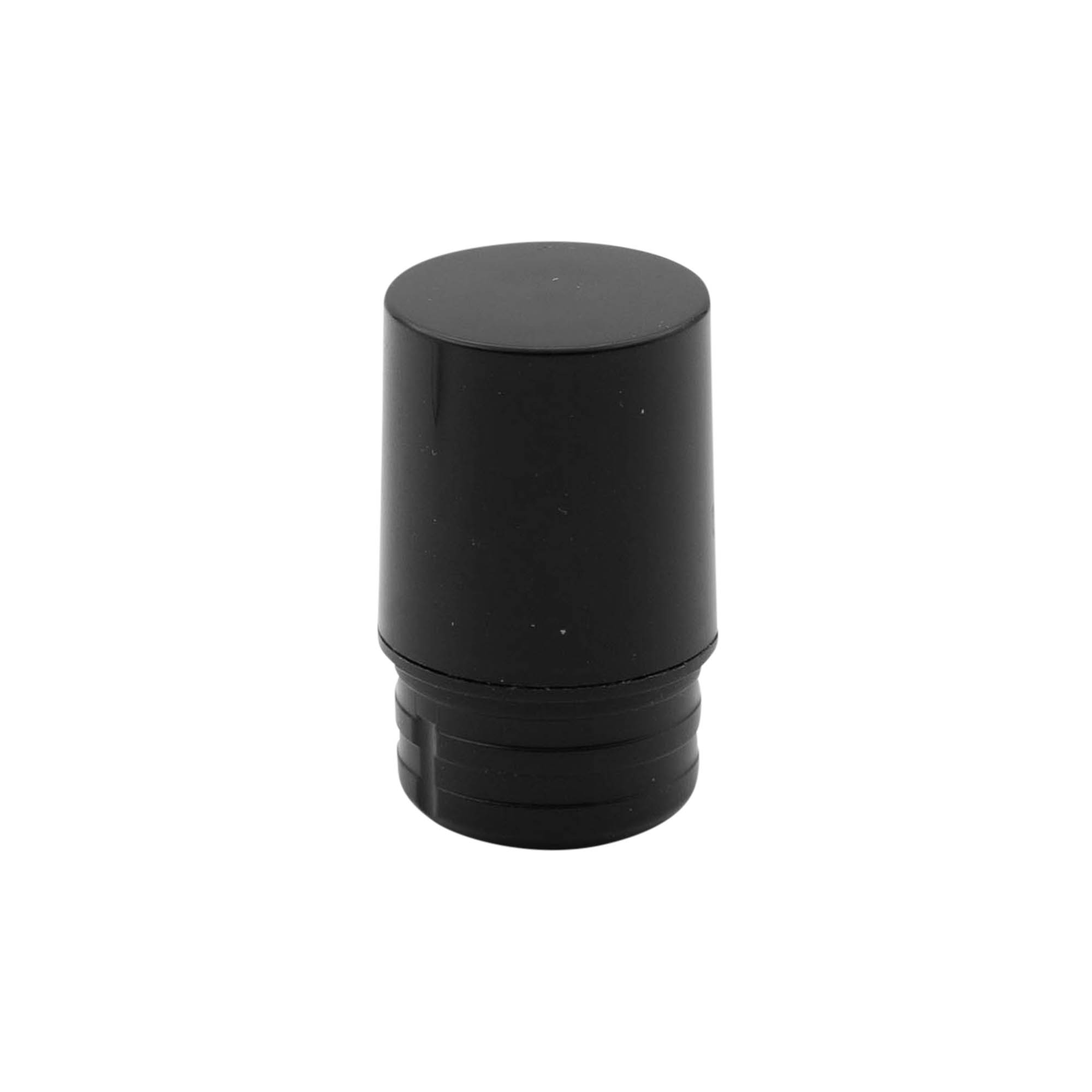 Flacon airless tête de pompe 'Nano', plastique PP, noir Flacon airless tête de pompe 'Nano', plastique PP, noir