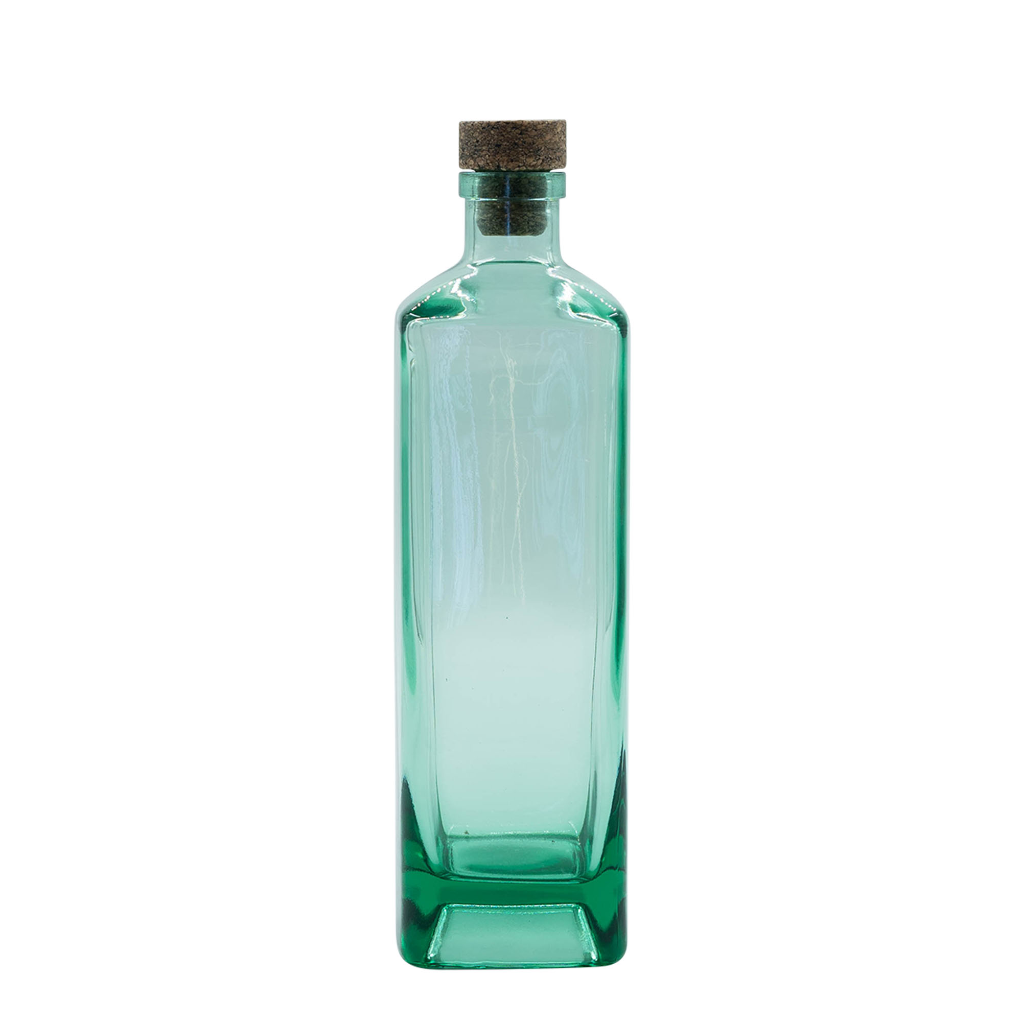 Glazen fles 'Silo', 700 ml, monding: kurk Glazen fles 'Silo', 700 ml, monding: kurk