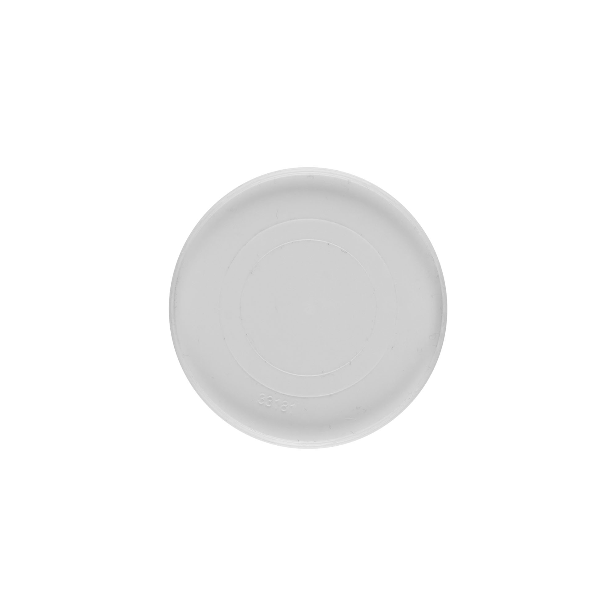 Couvertures pour 30 ml 'Bianca', plastique PP, blanc Couvertures pour 30 ml 'Bianca', plastique PP, blanc