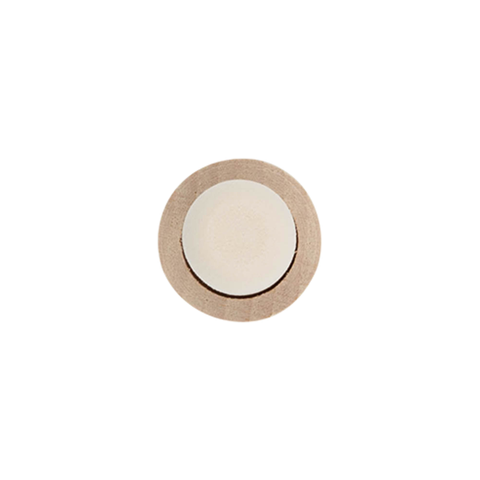 Dopkurk, 19 mm, hout/kunststof, voor monding: kurk Dopkurk, 19 mm, hout/kunststof, voor monding: kurk
