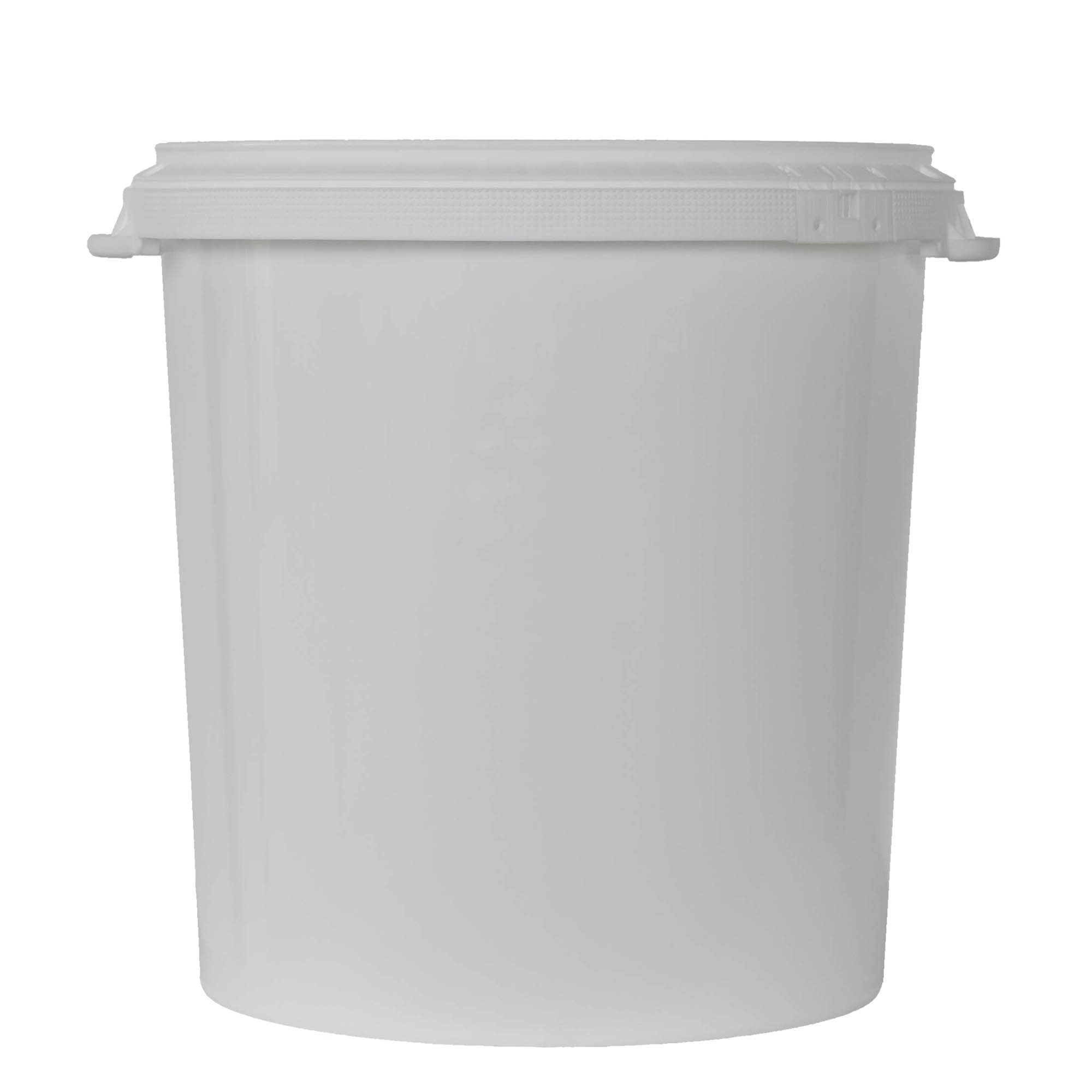 Emmer, 30 l, PP-kunststof, wit