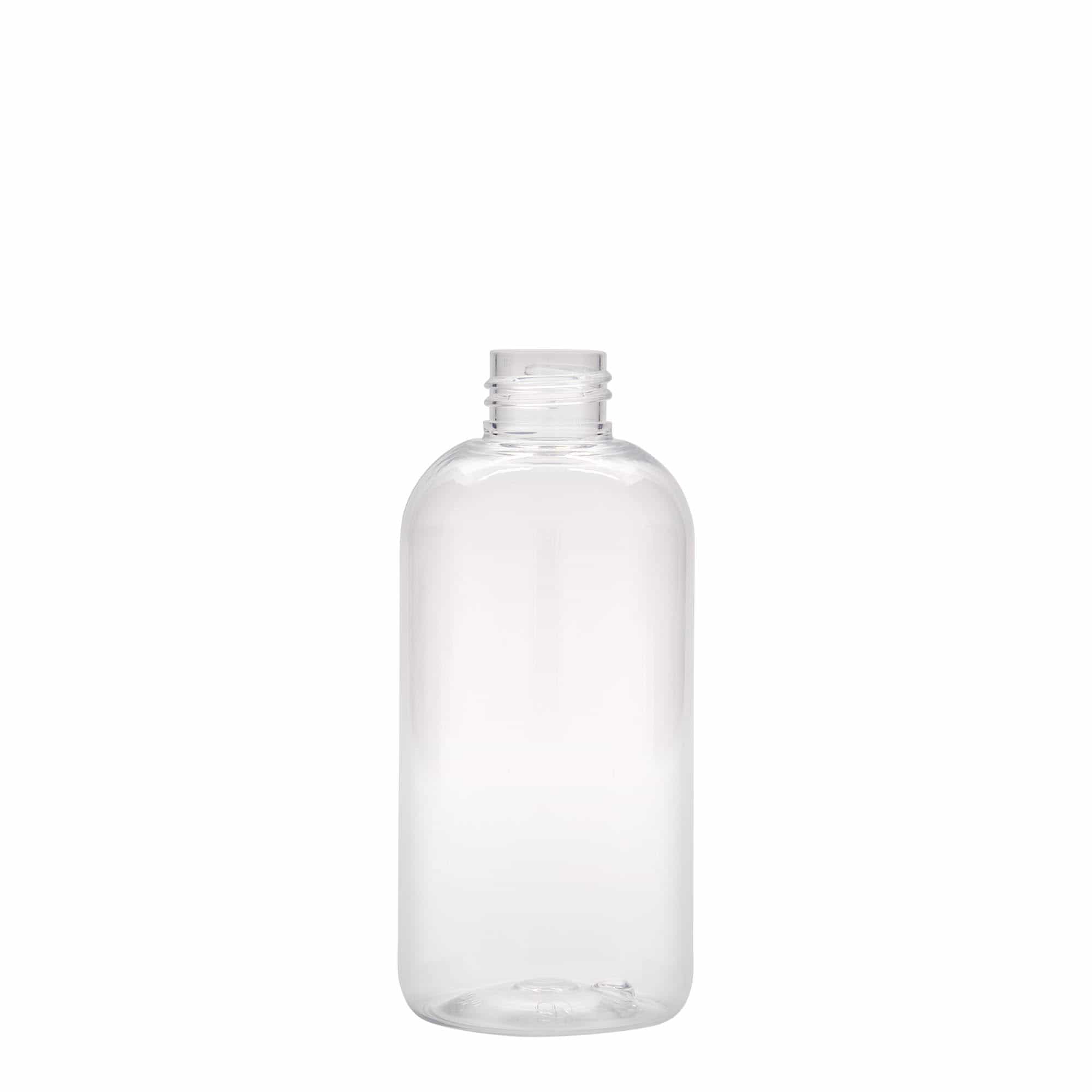 Bouteille en PET 200 ml 'Boston', plastique, bouchage: GPI 24/410 Bouteille en PET 200 ml 'Boston', plastique, bouchage: GPI 24/410